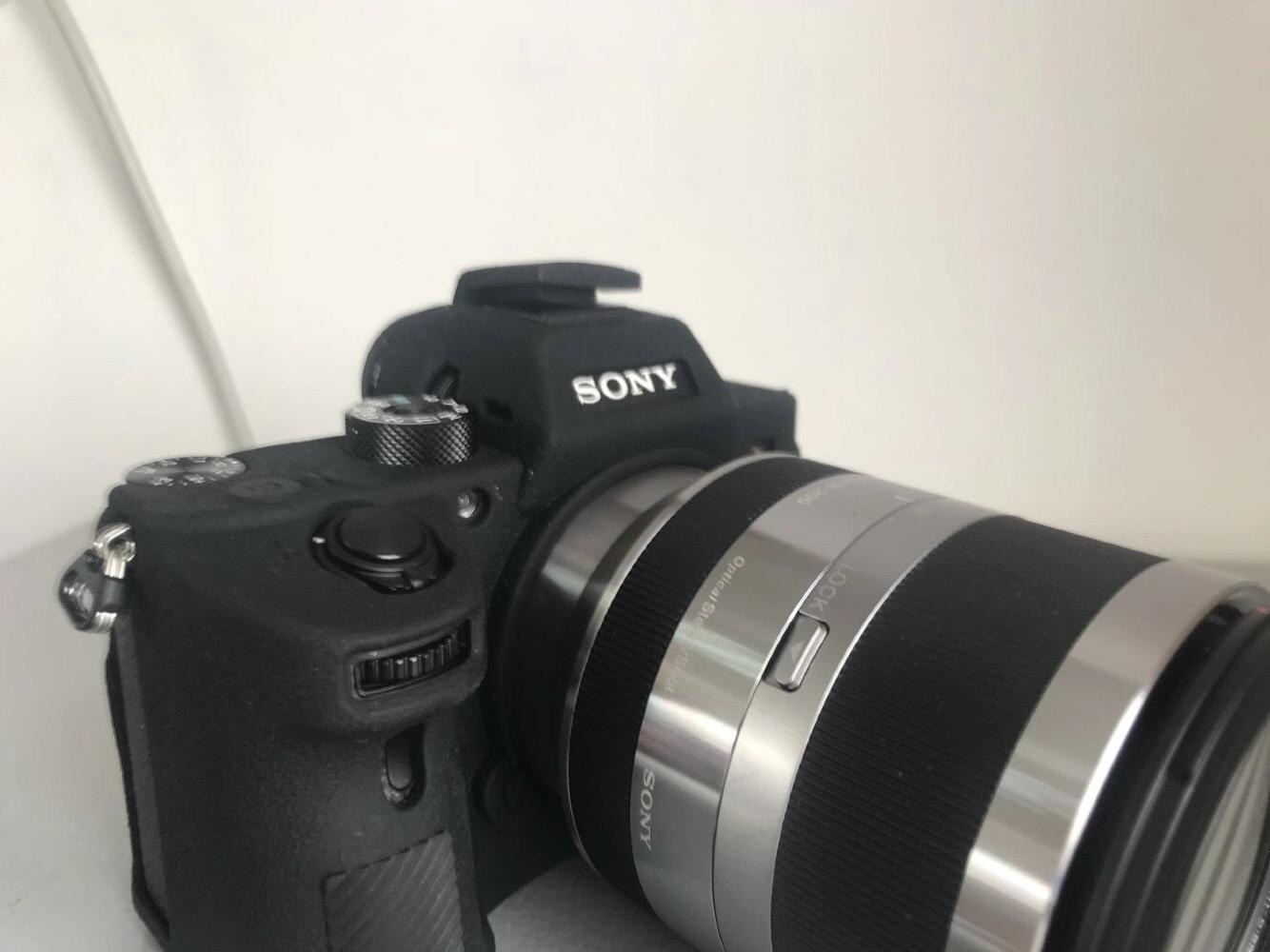 Easy Hood Case for Sony Alpha a7III/a7R III/ILCE-7RM3/a7R3 Camera, Black | Soft Silicone, Lightweight, Slim Fit Camera Body Protective Case, Anti-Scratch, Dustproof, Shockproof, Enhanced Grip customer photo 1