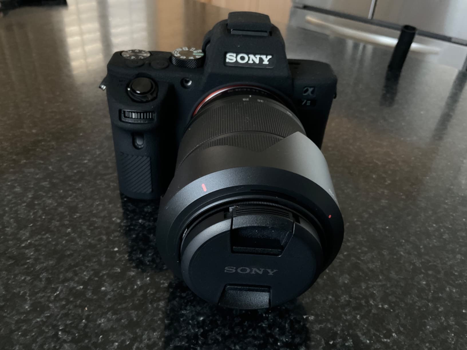 Easy Hood Camera Case for Sony Alpha A7II/A7RII/A7SII Camera-Black | Soft Silicone, Enhanced Grip, Slim Fit, Lightweight, Camera Protective Cover, Camera Body Skin Protector, Easy to Install customer photo 1
