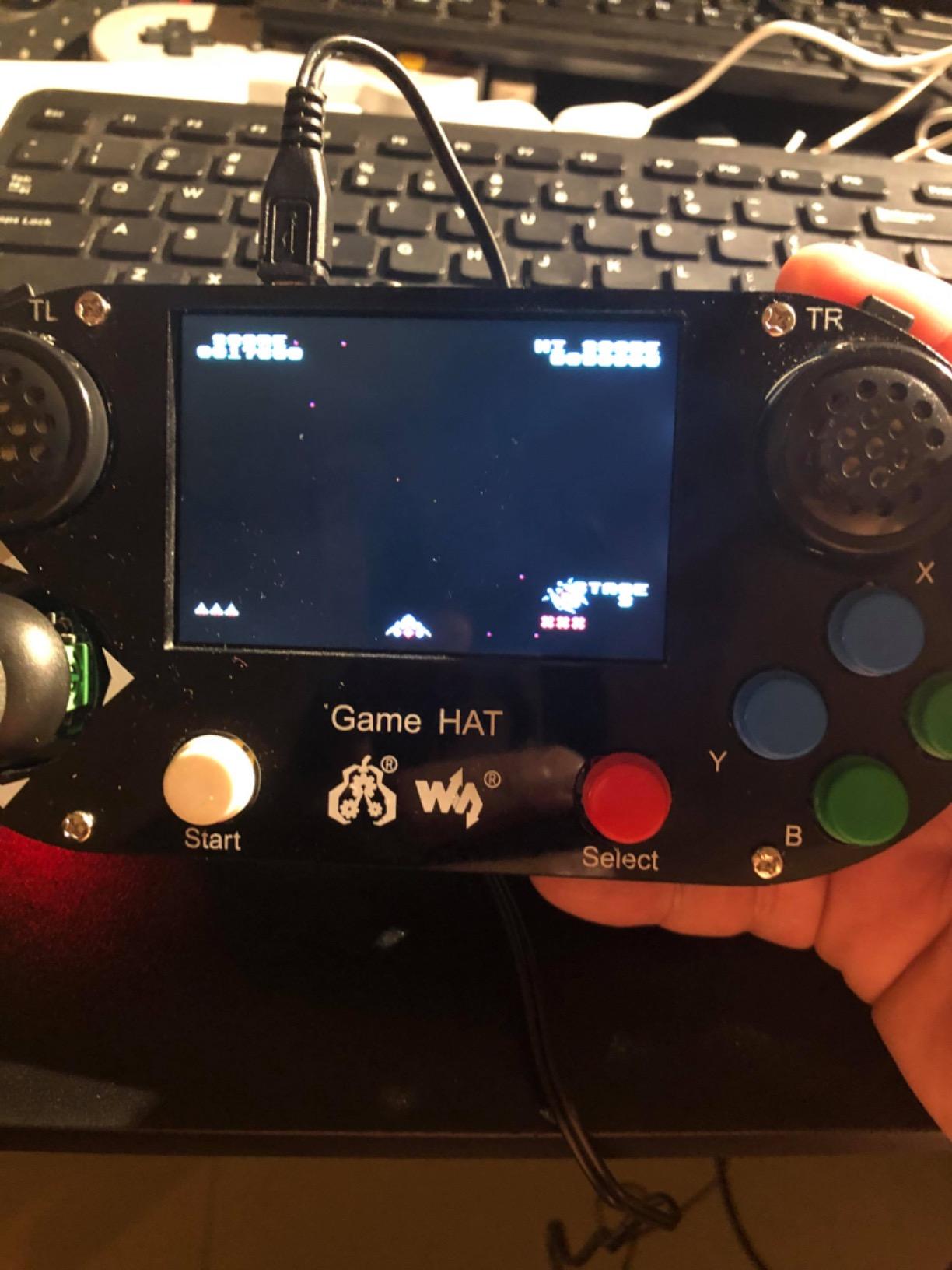 Game HAT for Raspberry Pi A+/B+/2B/3B/3B+/4B/Zero W with 3.5inch IPS Screen 480x320 60 Frame to Make Your Own Portable Game Console customer photo 1
