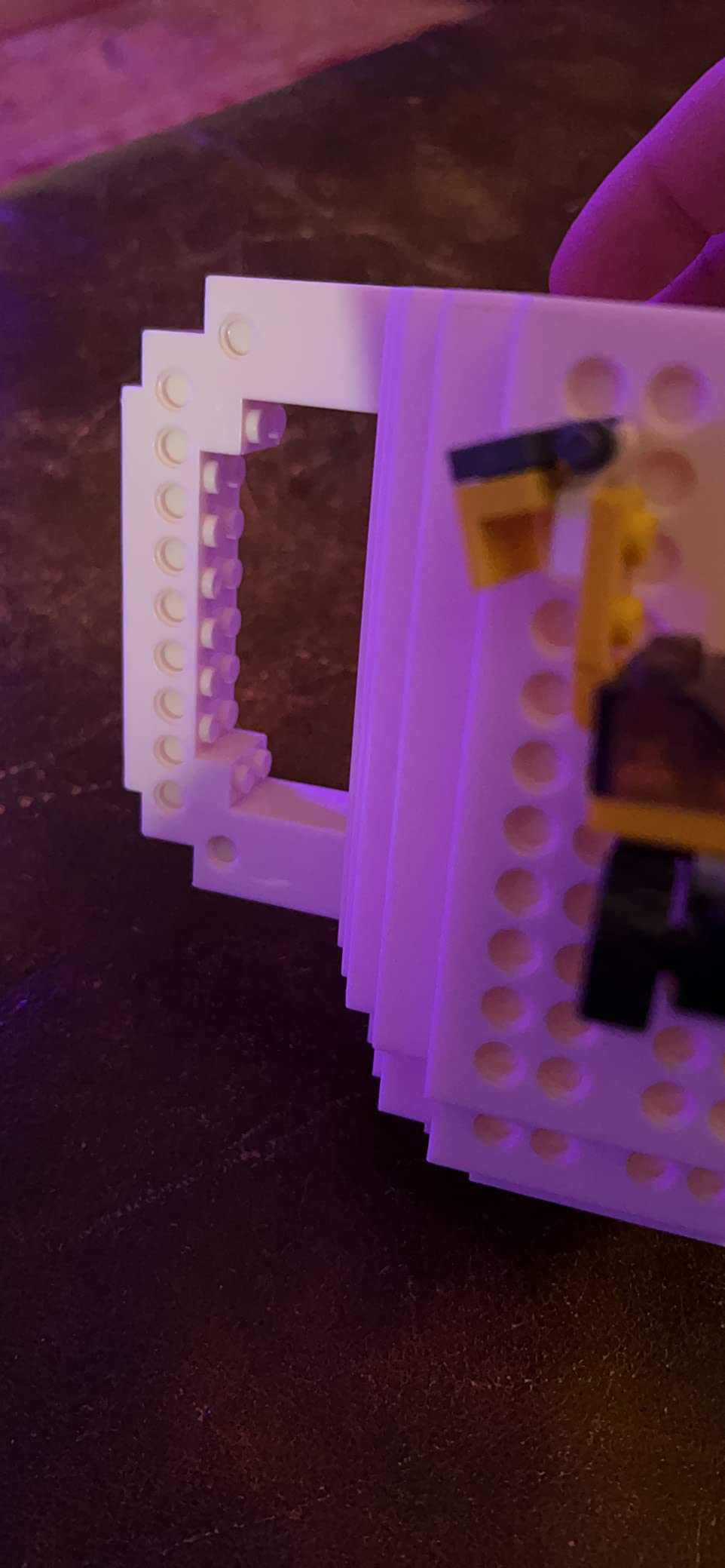 Lumsburry Build-on Brick Coffee Mug, Funny DIY Unique Novelty Drinking Cup customer photo 2