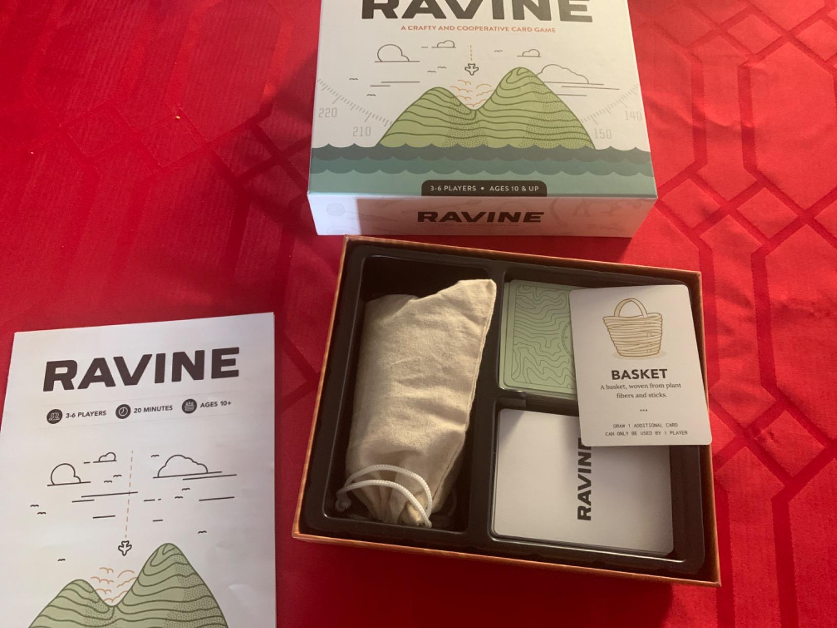 Stellar Factory Ravine: A Crafty and Cooperative Card Game | 193 casino-quality cards plus screen-printed wood tokens | 45-90 min playtime | great for families & experienced groups customer photo 1