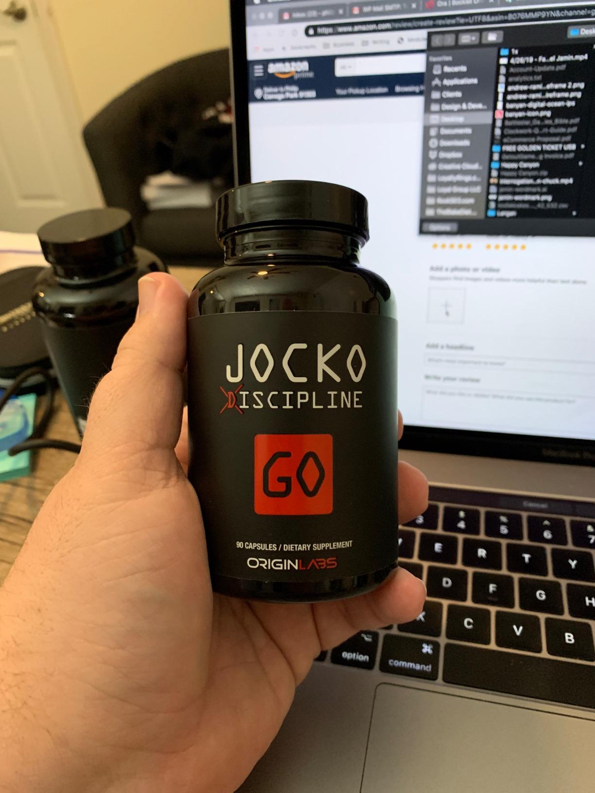 Jocko Fuel Brain Power Nootropics L Theanine Supplement | 30 Serving | With L-Carnitine, Alpha GPC & Natural Caffeine | Boosts Memory, Focus & Mood | Supports Daily Energy & Cognitive Performance customer photo 2