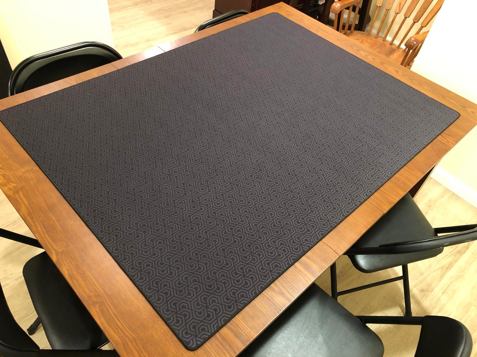 Roll-Play Board Game Mat 3' x 4' | Neoprene Tabletop Accessory | Level-up Classic Card Games, Dice Games, Tabletop & RPG Gaming | Double-Sided, Reversible, Portable | Rubber and Pattern Sides customer photo 2