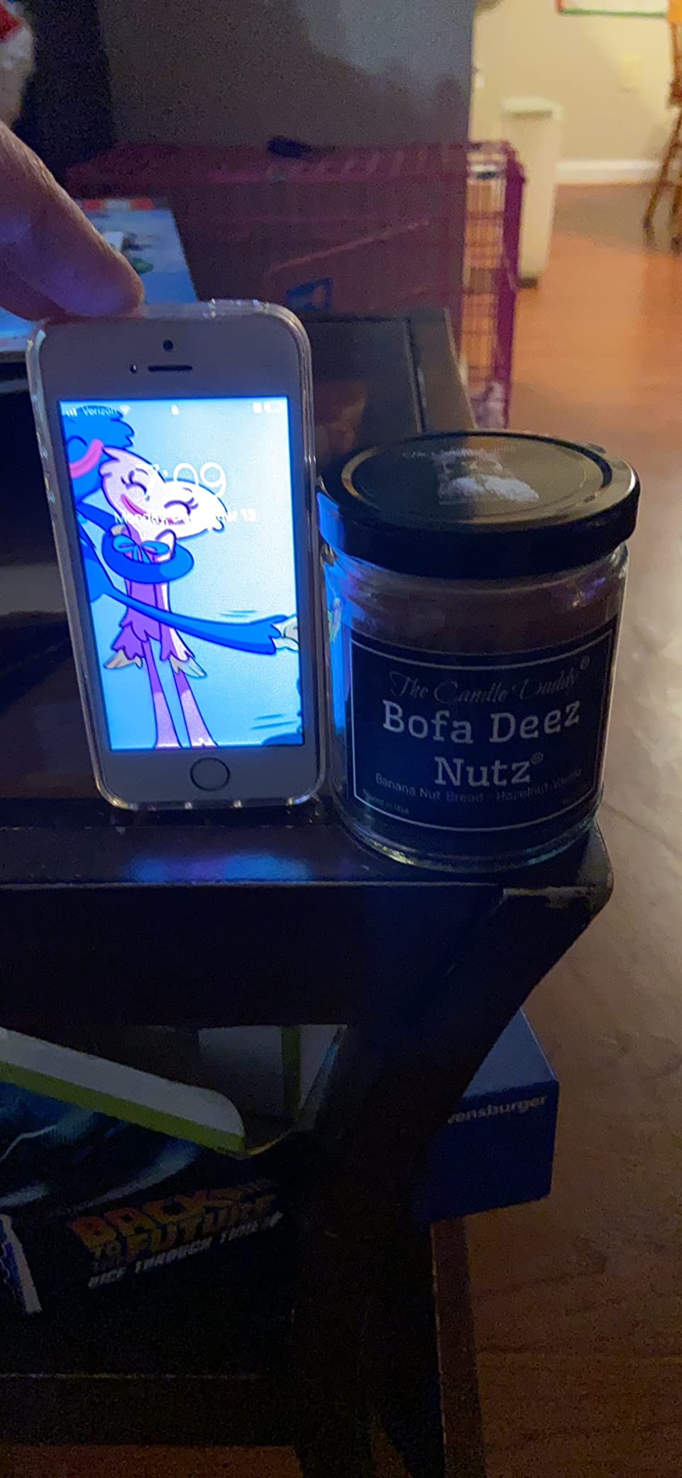 Bofa Deez Nutz- Funny- Banana Nut Bread n Hazelnut Vanilla- Scented Candle- Double Pour- 6 Ounce- 40 Hour Burn Time customer photo 2