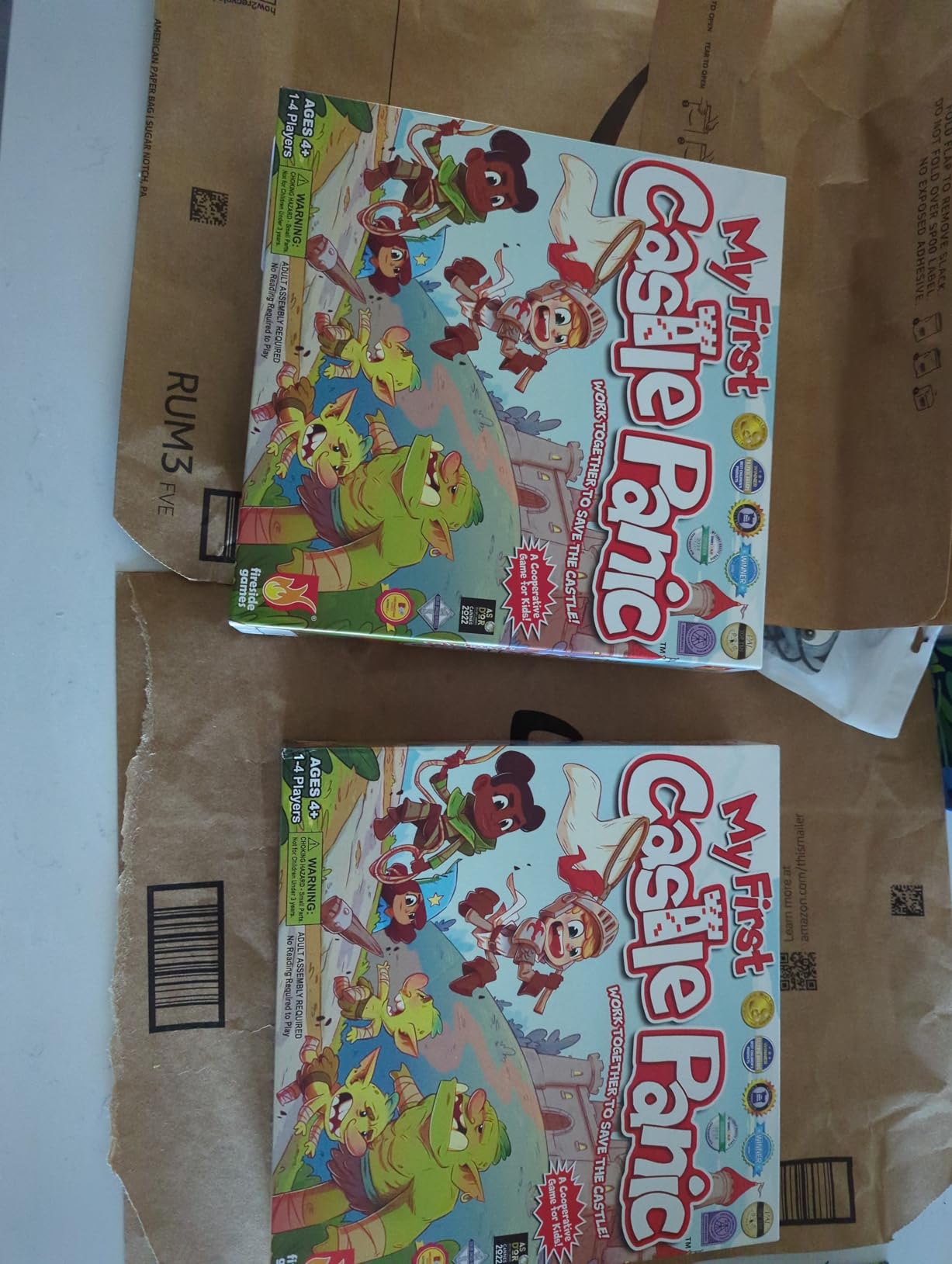 My First Castle Panic Board Game for Kids 4+ | Cooperative & Educational Fun | Teaches Strategy & Teamwork customer photo 1