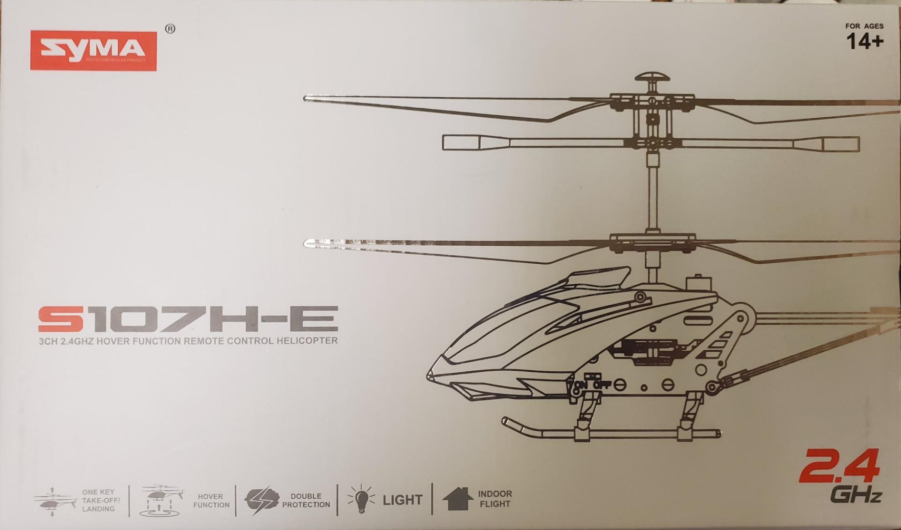 SYMA S107H-E RC Helicopter for Kids, Alloy Body, Altitude Hold, Red customer photo 2