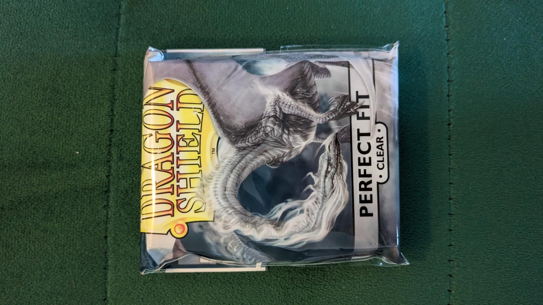 2 Packs Dragon Shield Inner Sleeve Clear Standard Size 100 ct Card Sleeves Individual Pack customer photo 1