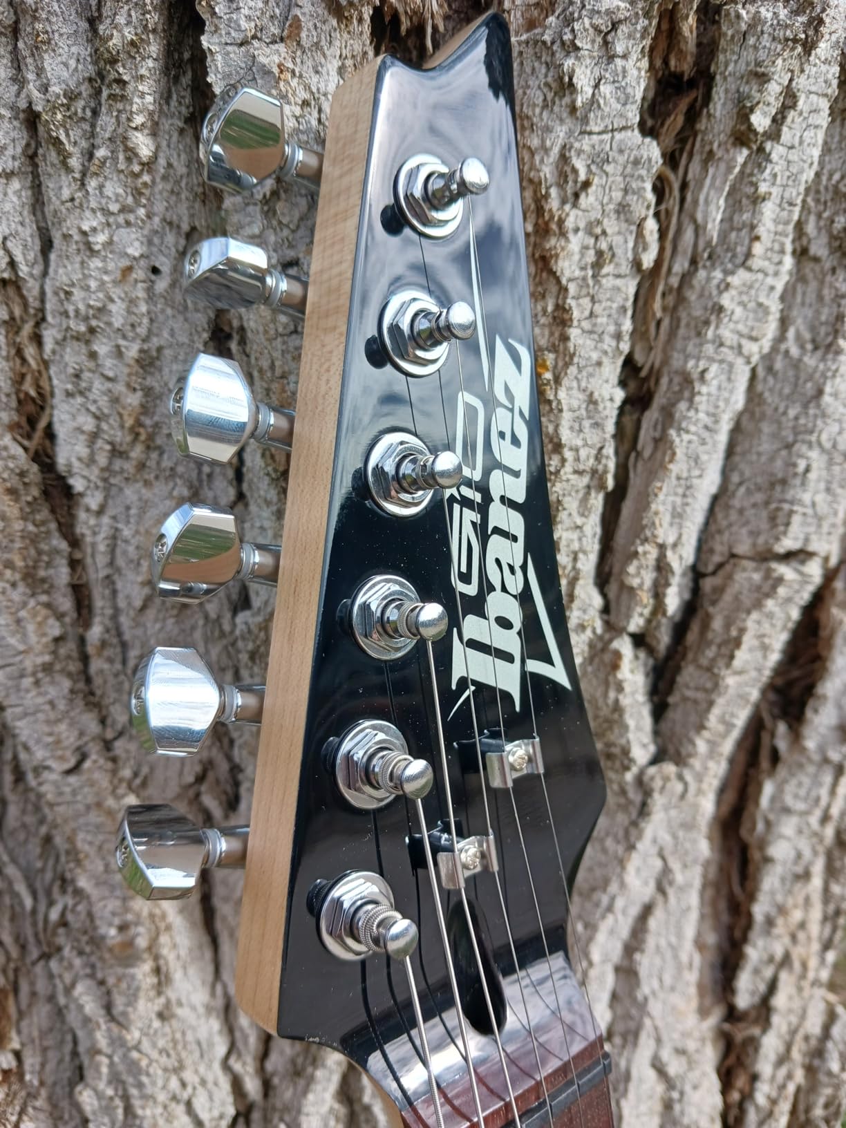 Ibanez Gio GRX70QA - Transparent Violet Sunburst customer photo 2