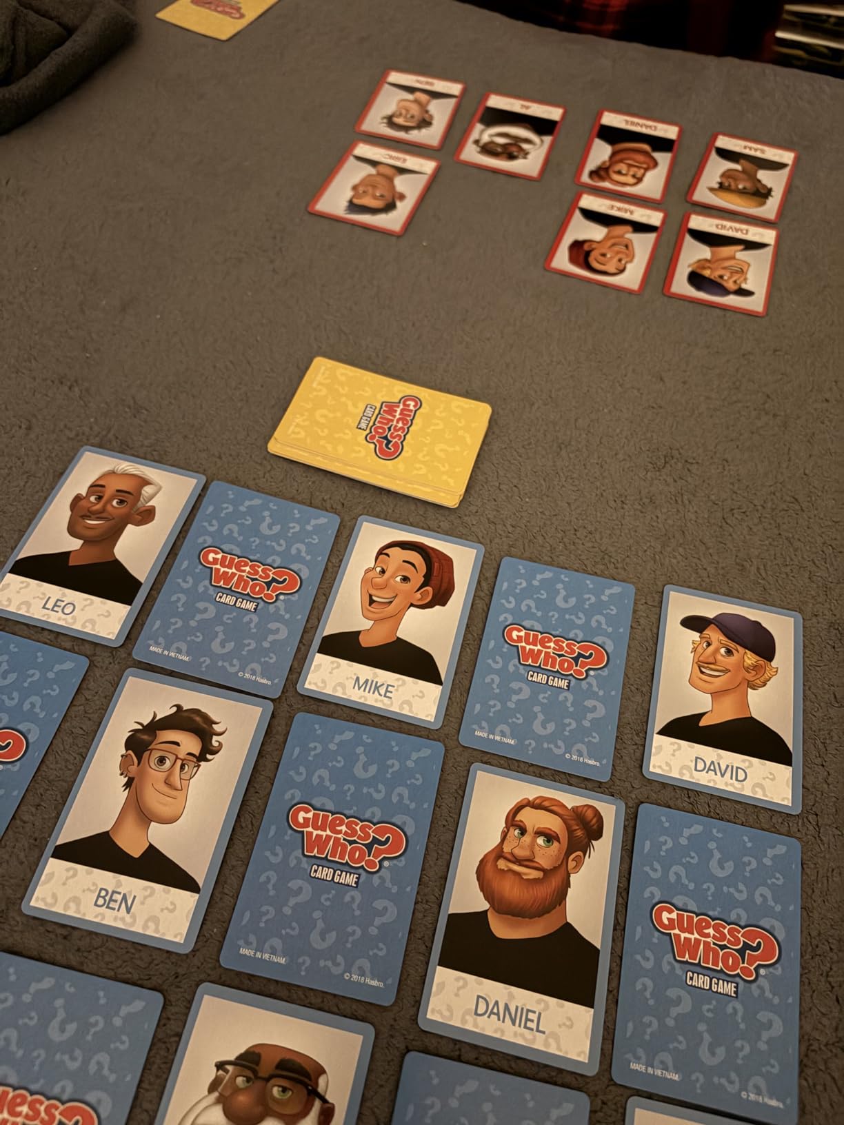 Hasbro Gaming Guess Who? Card Game for Kids, 2 Player Guessing Game, Fun Summer Activities, Vacation Travel Essentials, Ages 5+ customer photo 1