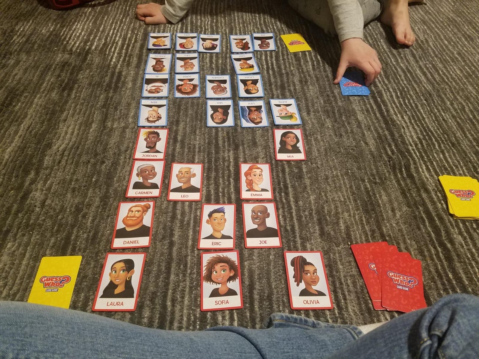 Hasbro Gaming Guess Who? Card Game for Kids, 2 Player Guessing Game, Fun Summer Activities, Vacation Travel Essentials, Ages 5+ customer photo 2