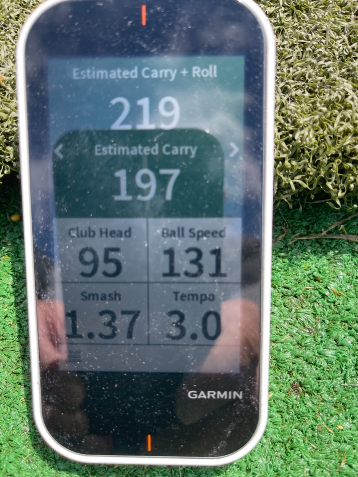 Garmin Approach G80, All-in-One Premium GPS Golf Handheld with Integrated Launch Monitor, 3.5