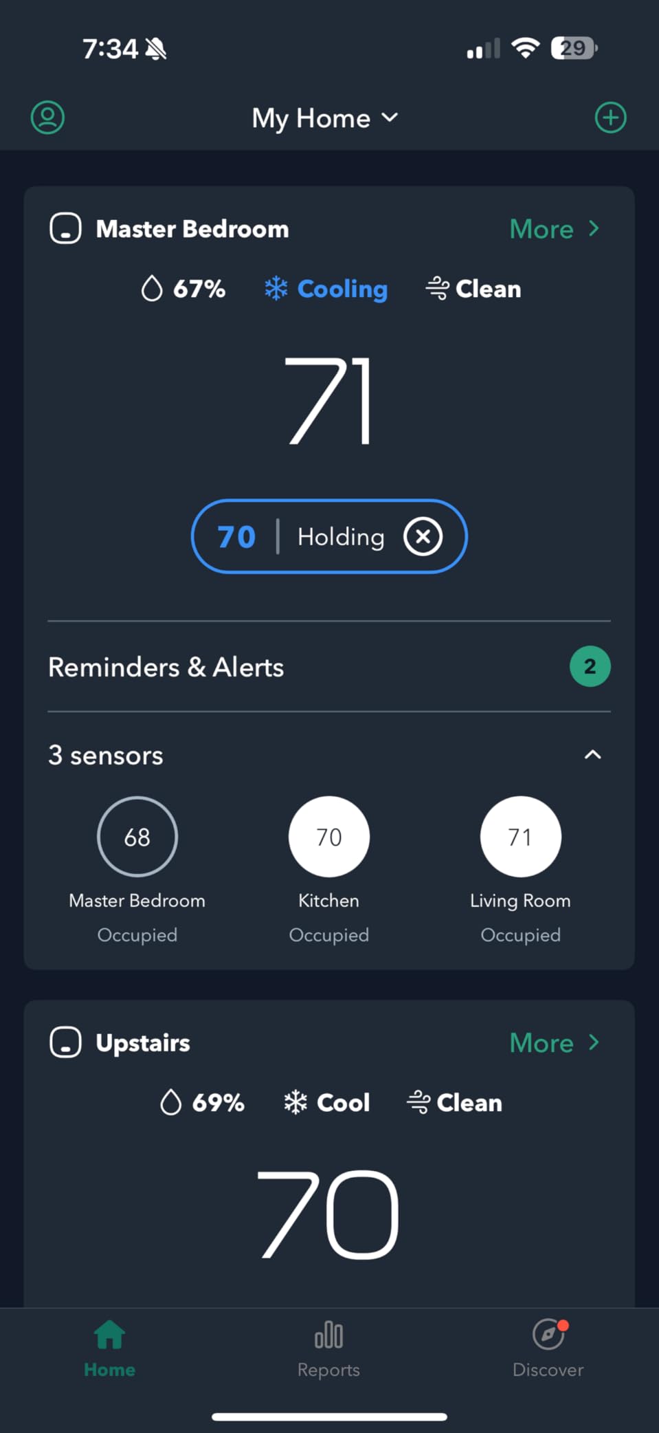 ecobee SmartSensor 2-Pack - Temperature & Occupancy Detection | Comfort, Security, Energy Savings customer photo 1
