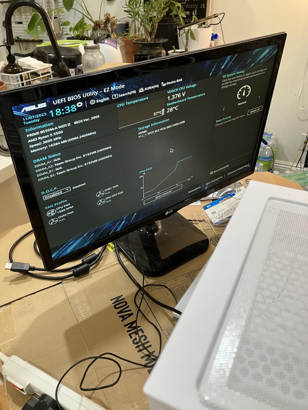 Apevia ATX-PR600W Prestige 600W 80+ Gold Certified, RoHS Compliance, Active PFC ATX Gaming Power Supply customer photo 2