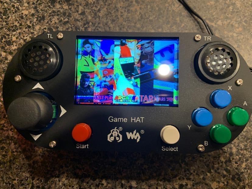 Game HAT for Raspberry Pi 3B+/3B/2B/B+/A+/Zero/Zero W Portable Game Console Gameboy 3.5inch IPS Screen with Gamepad Joystick customer photo 1
