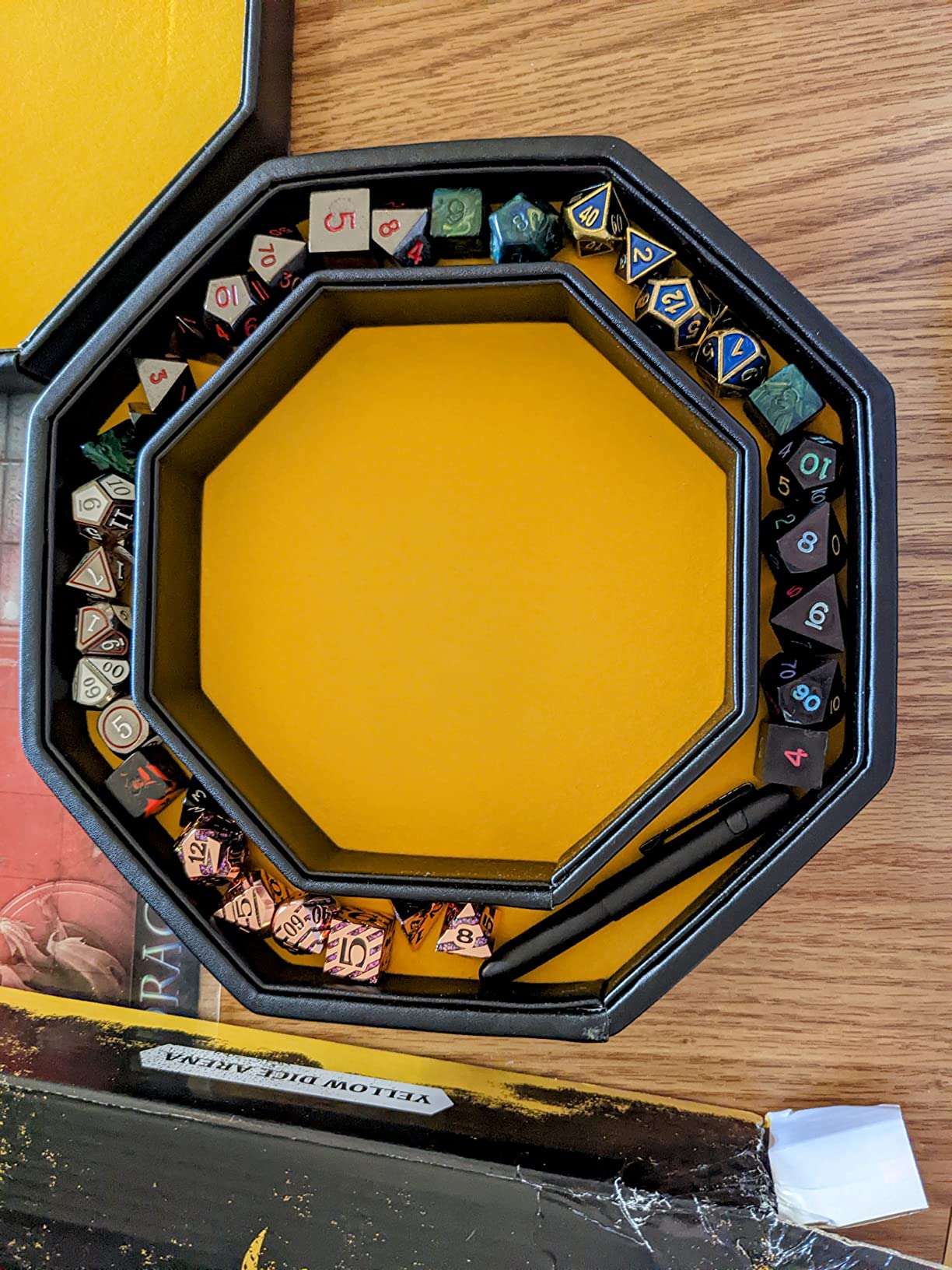 Forged Dice Co. Dice Arena Rolling Tray and Storage Compatible with Any dice Game, D&D and RPG Gaming customer photo 2