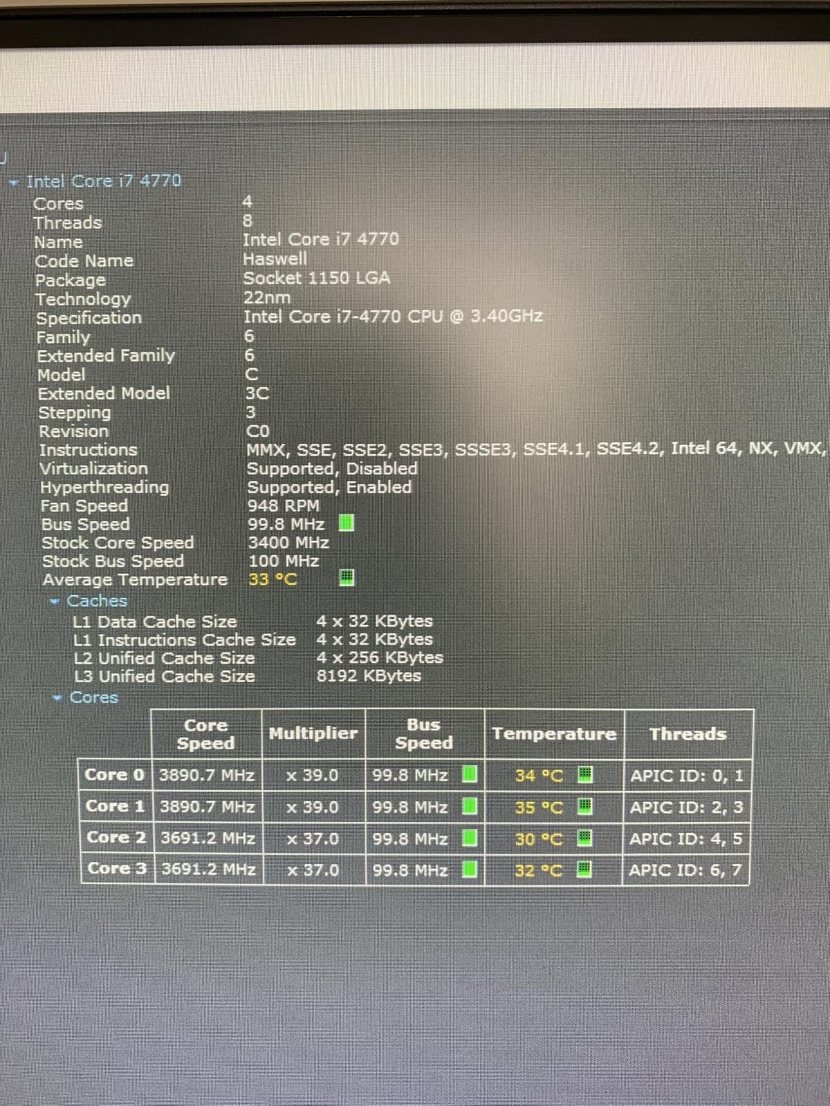 Intel Core i7-4770 Quad-Core Desktop Processor 3.4 GHZ LGA 1150 8 MB Cache BX80646I74770 (Renewed) customer photo 1
