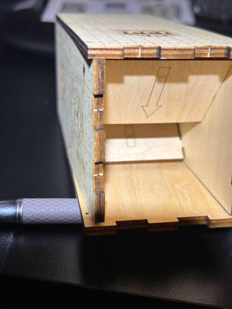 CZYY Castle Dice Tower, Foldable Wooden Dice Roller with Tray customer photo 2