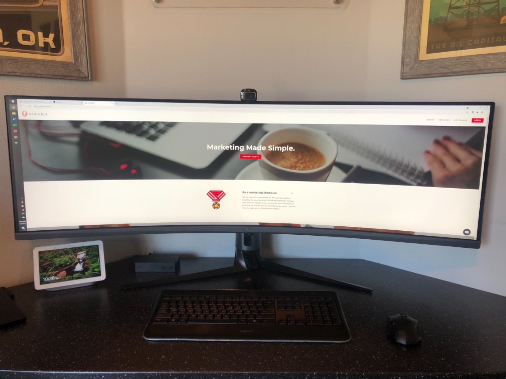 ASUS ROG XG49VQ 49 Inch 1080p 144Hz Ultrawide Curved Gaming Monitor | HDR, Adaptive Sync, FreeSync, Eye Care, 1800R Curve, DisplayHDR 400, 90% DCI-P3, Shadow Boost customer photo 2