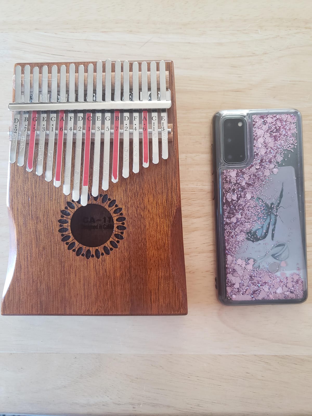 Newlam Kalimba Thumb Piano 17 Keys, Musical Gift for Kids and Adults customer photo 1
