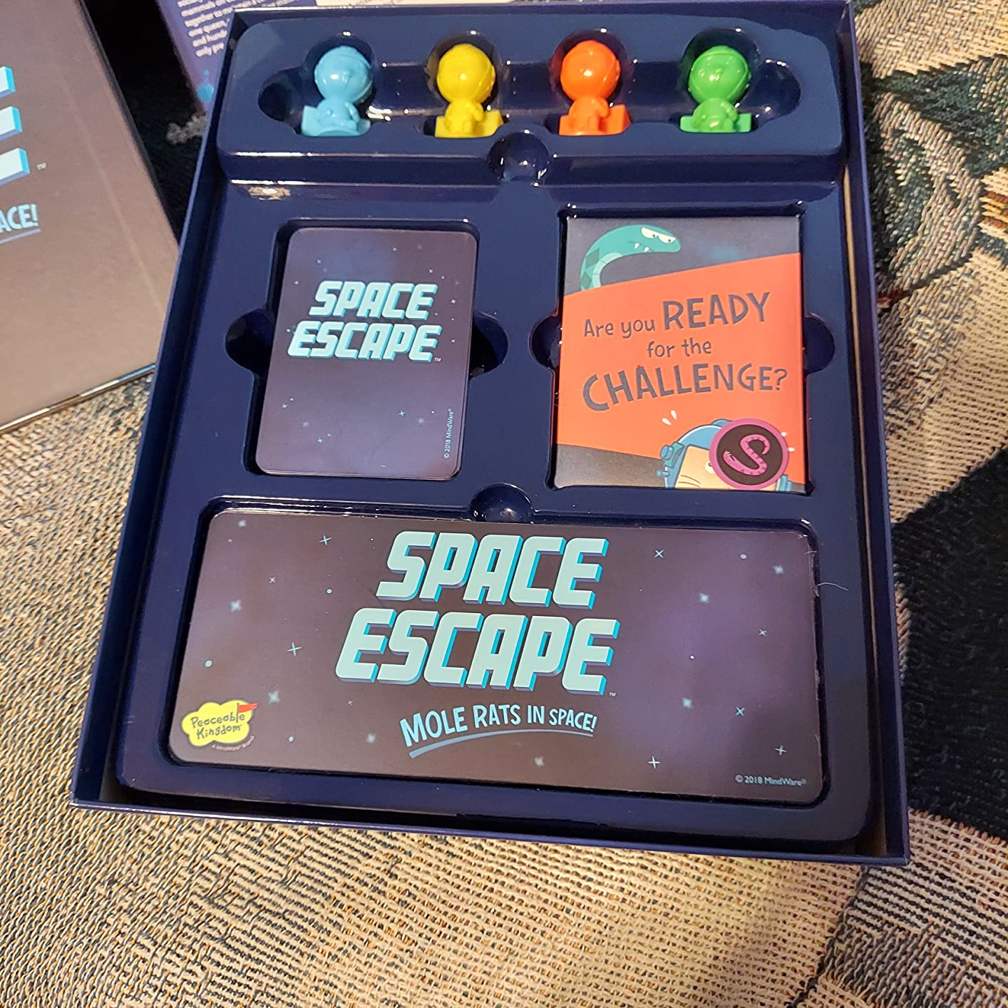 Peaceable Kingdom Space Escape - Cooperative Strategy Space Adventure Game by the Inventor of Pandemic - Use Teamwork to Win! - Great for Families with Kids Ages 7 & up customer photo 2