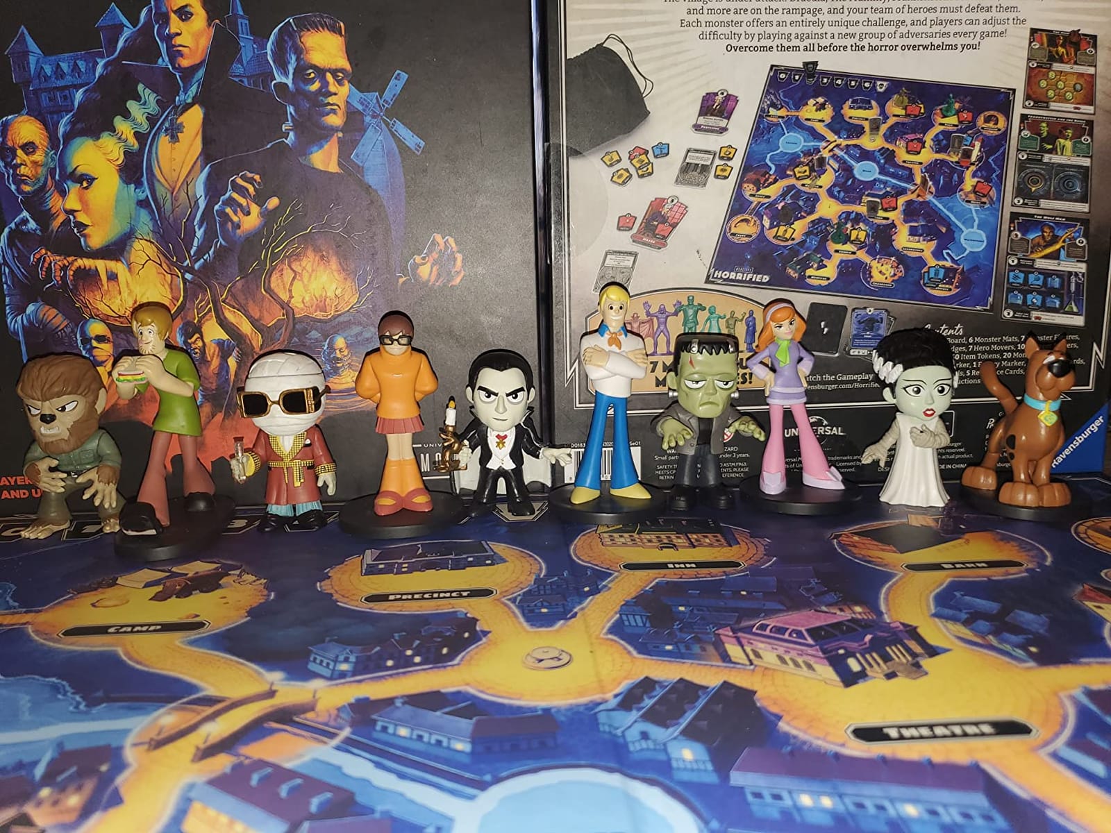 Ravensburger Horrified Games - Universal Monsters - Strategy Board Game - Boost Critical Thinking & Teamwork - Cooperative Gameplay - Unique Monster Challenges - 1 to 5 Players - Adults & Kids 10+ customer photo 1