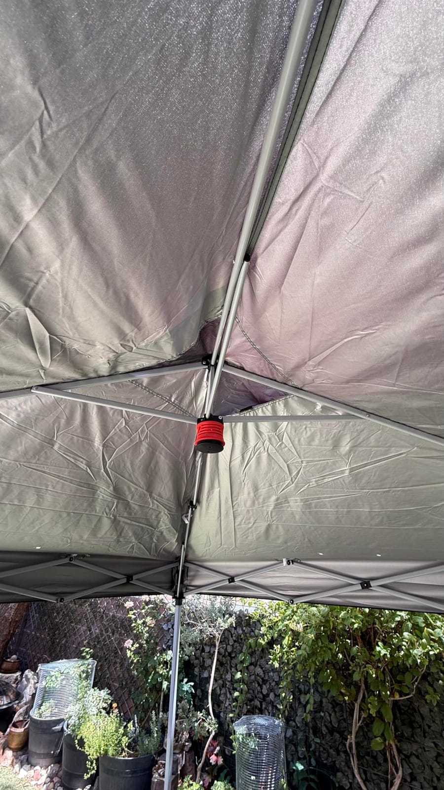 MASTERCANOPY 10x10 Durable Pop Up Canopy Tent with Roller Bag, White | One Person Setup, Outdoor Portable Canopy Instant Shelter, Vented Top, 4 Sandbags, 4 Ropes, 8 Stakes, Beach/Camping/Market customer photo 2