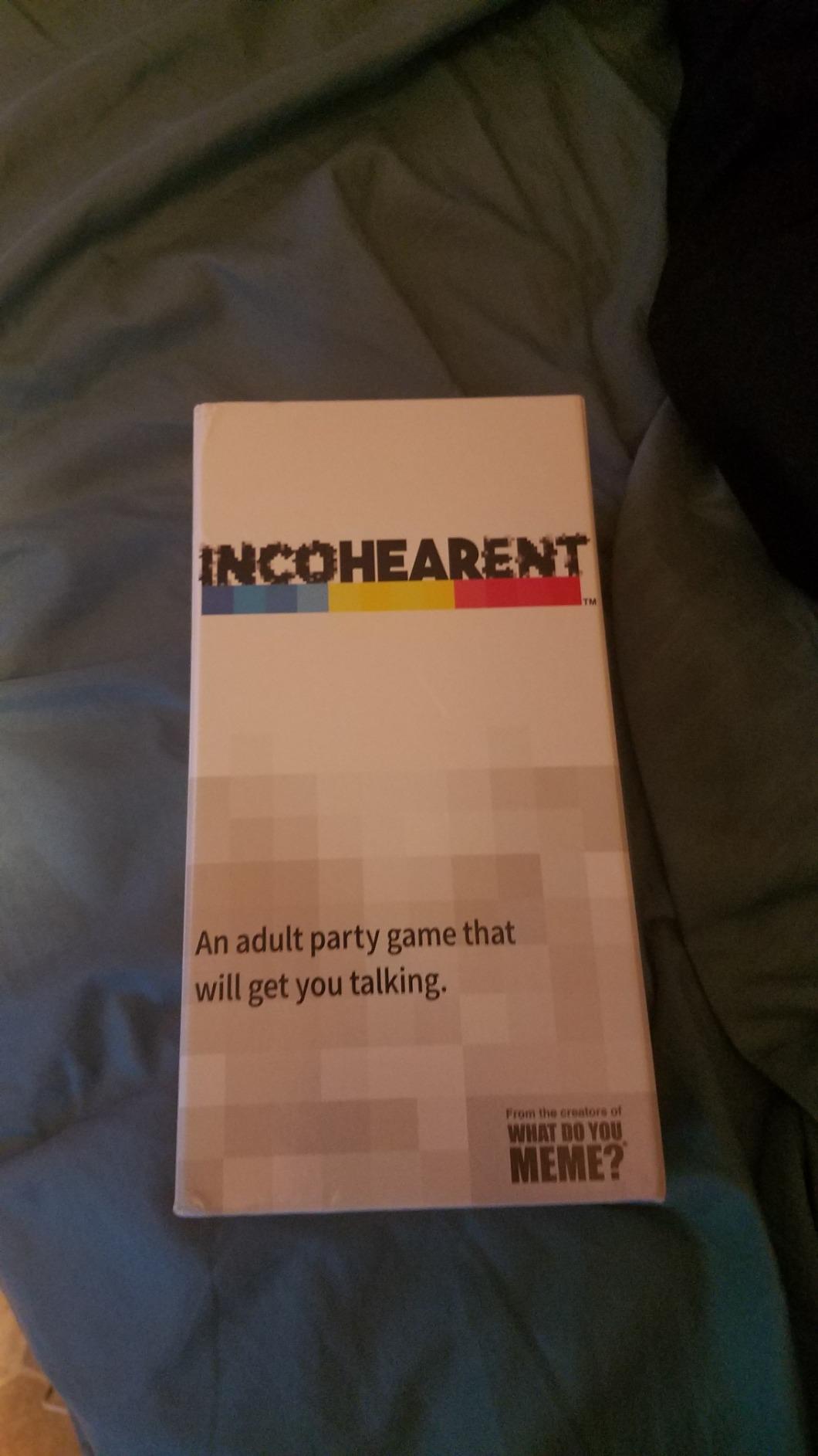 Incohearent by Relatable - Guess the Gibberish Party Game for Adults, Funny Card Game Activity for Groups, Bachelorette Party Favorite, Summer Fun for Game Night, Travel-Friendly with 300 Cards customer photo 1