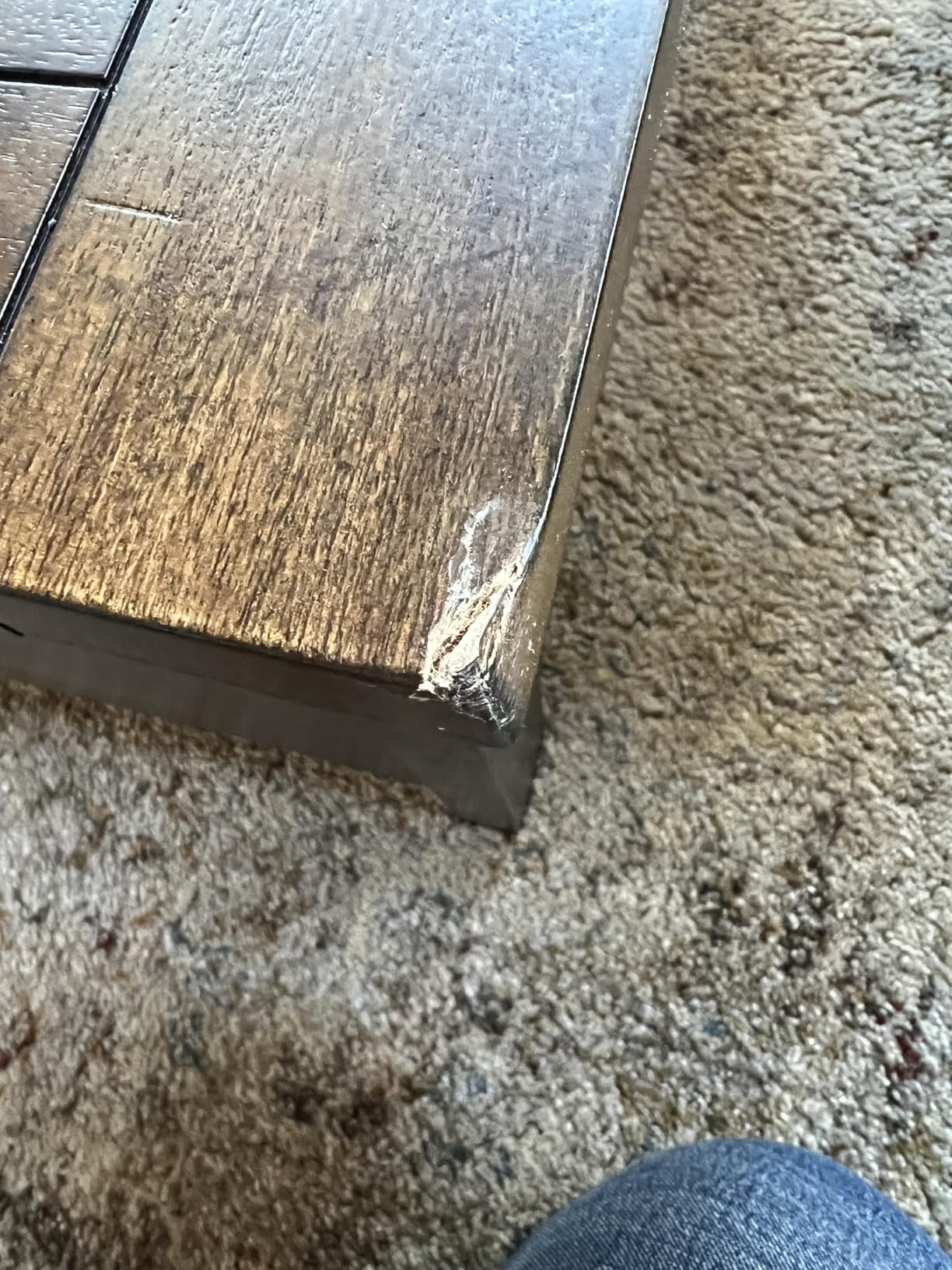 Signature Design by Ashley Lift Top Coffee Table with Storage, Farmhouse | Pine veneers, wood & engineered wood, Split-top spring lift, Hidden trunk storage, 36-in square footprint, Valebeck Series customer photo 1