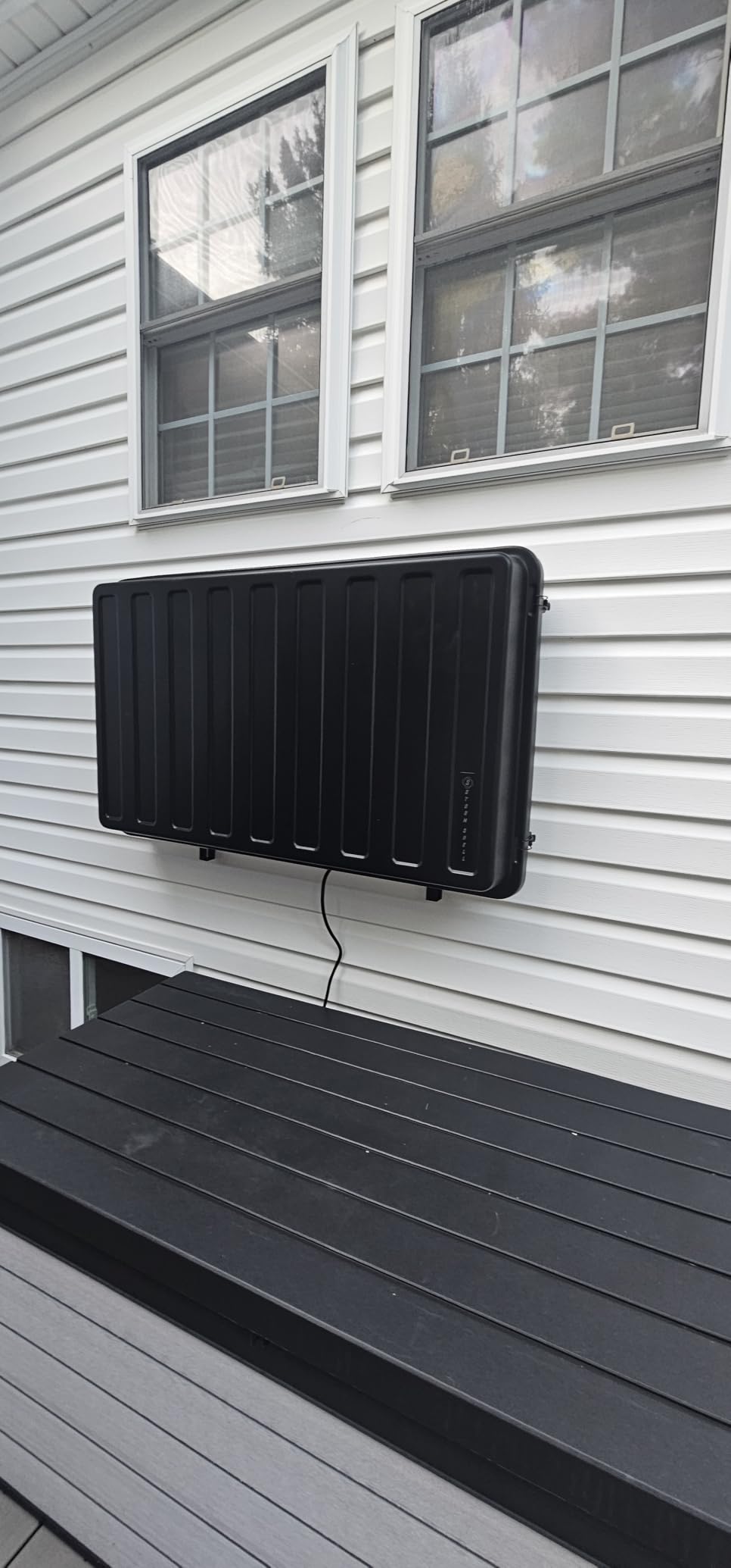 Storm Shell SS-65 Outdoor TV Enclosure, 56-65 inch, Black customer photo 2