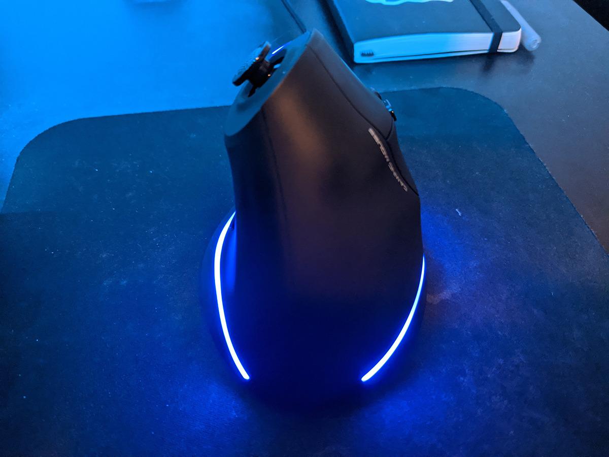 Vertical Mouse, Ergonomic USB Wired Vertical Mouse with 5 D Rocker, 10000 DPI, 11 Programmable Buttons, RGB Gaming Mouse for Gamer/PC/Laptop/Computer customer photo 1