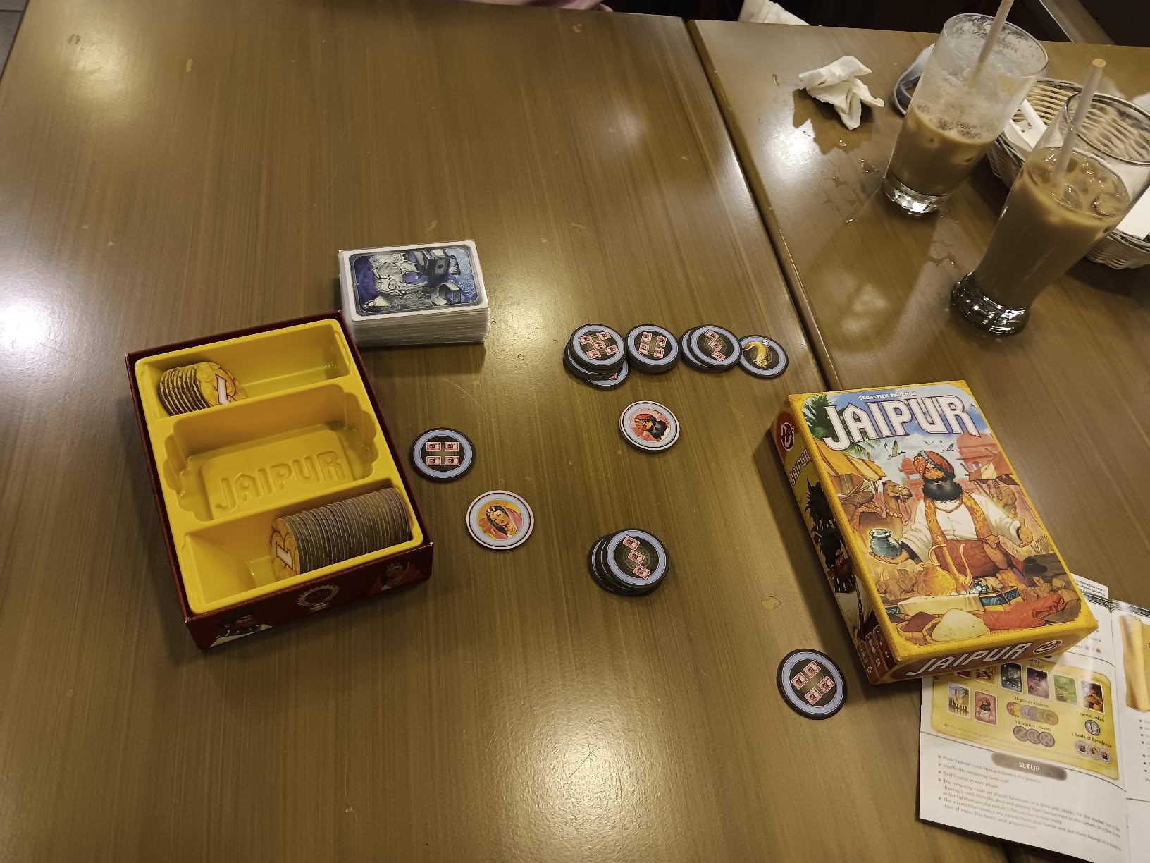 Jaipur Board Game - 2-Player Trading Card Strategy for Adults & Families, Fast-Paced Merchant Duel, Adult Board Games, Fun for Adults, 2 Players, Ages 10+, 30 Minute Playtime customer photo 1