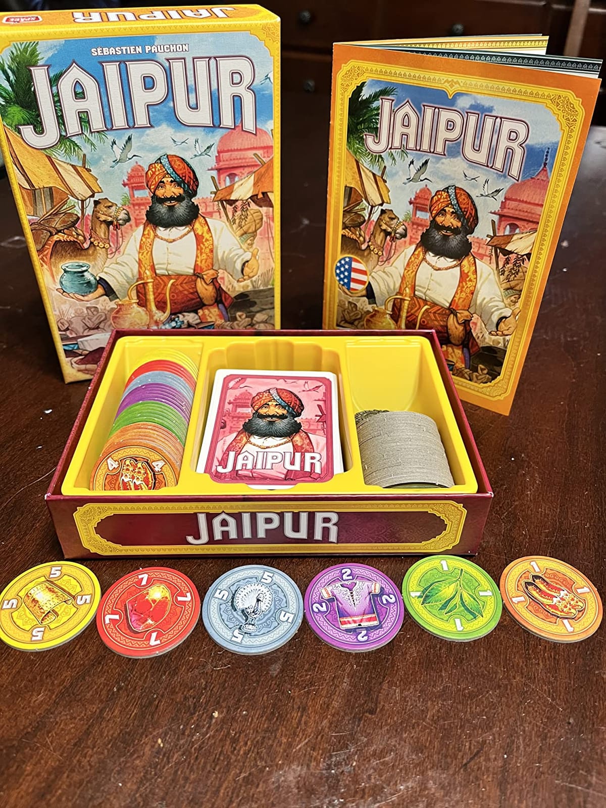 Jaipur Board Game - 2-Player Trading Card Strategy for Adults & Families, Fast-Paced Merchant Duel, Adult Board Games, Fun for Adults, 2 Players, Ages 10+, 30 Minute Playtime customer photo 2