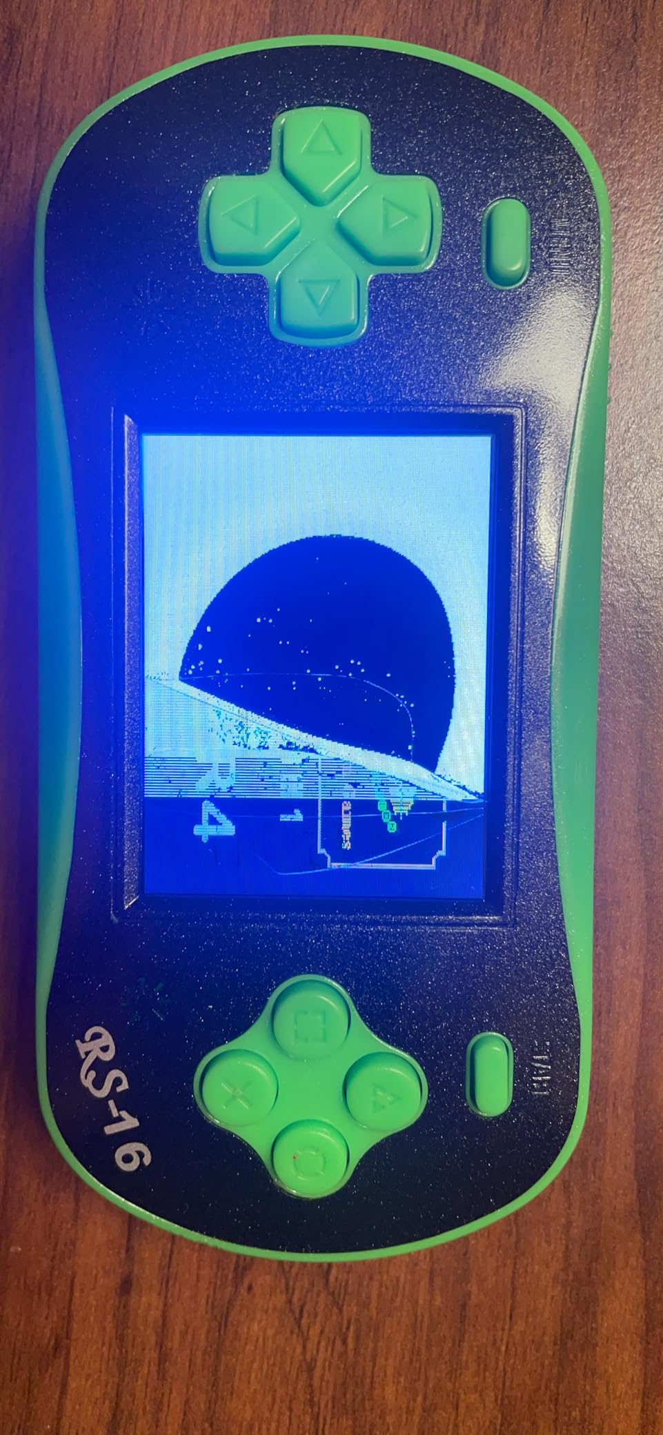 Handheld Game for Kids - FAMILY POCKET RS16 Portable Classic Controller 260 Game 2.5 inch LCD Retro Arcade Video Game System Children's Birthday Gift (Blue) customer photo 2