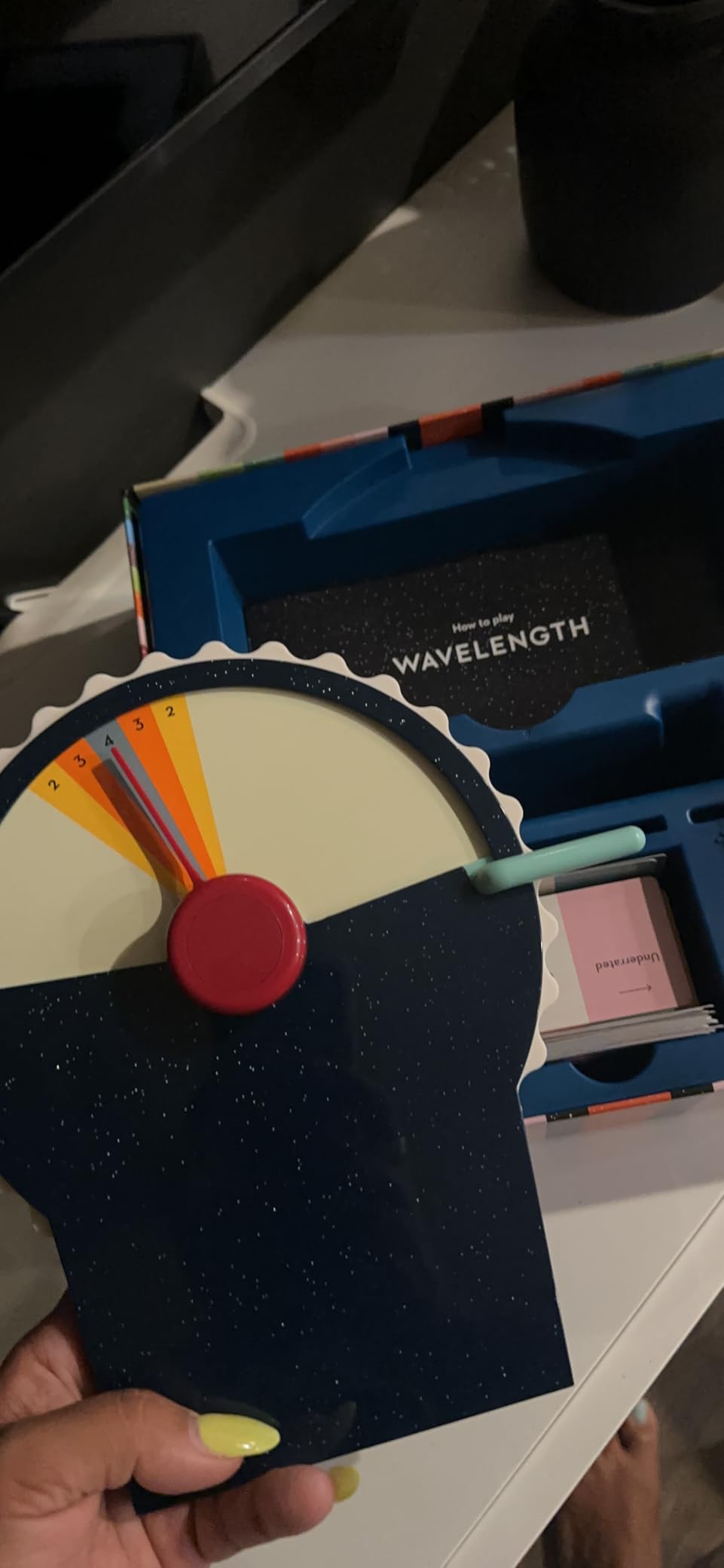 CMYK Wavelength - A Mind Reading Party Game customer photo 1