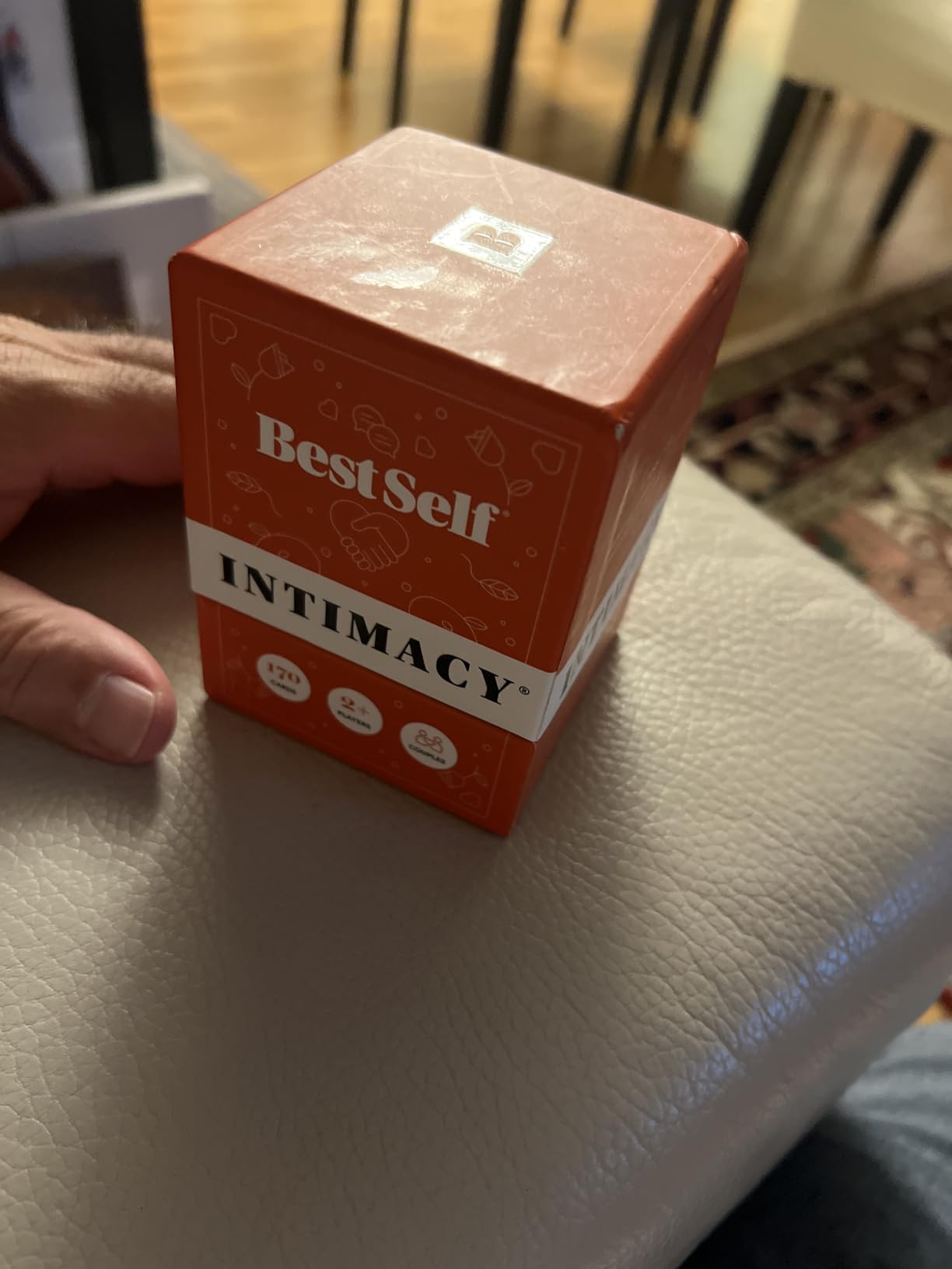 BestSelf Intimacy Deck - 170 Conversation Cards for Couples | Psychology-backed relationship prompts for date night & deeper connection - loved by 200K+ couples worldwide customer photo 1