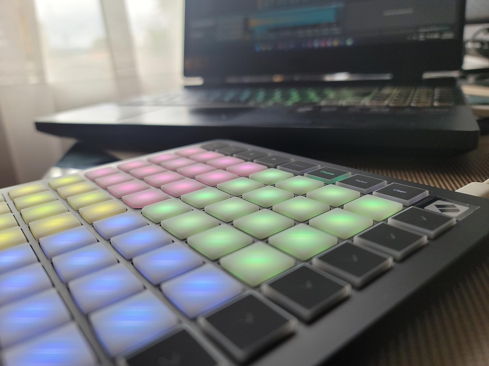 Novation Launchpad Mini MK3 MIDI USB Grid Controller | USB, 64 RGB Pads, 3 Custom Modes, Ableton Live Clip Launching, Logic Pro Live Loops, Portable, Includes Ableton Live Lite customer photo 1