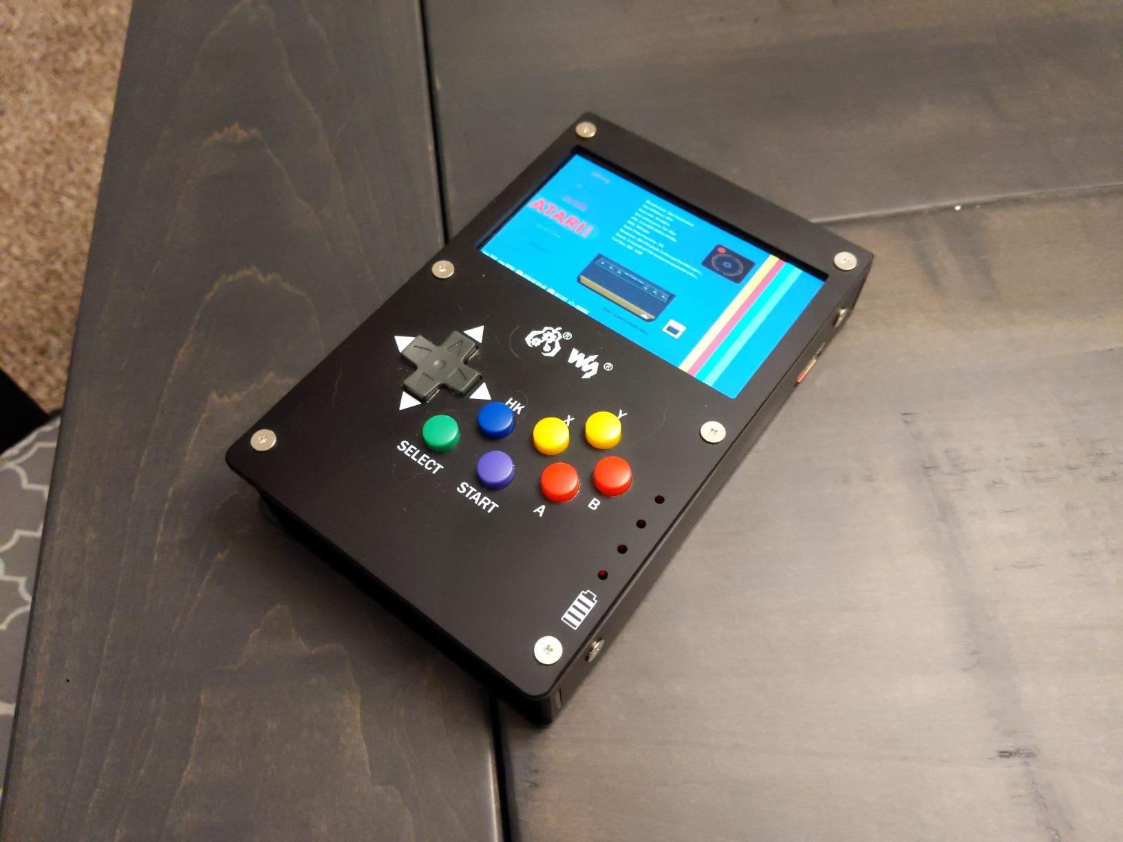 Waveshare GamePi43 Portable Video Game Console Compatible with Raspberry Pi B+/2B/3B/3B+ 4.3inch IPS Display 800x480 Pixels Raspberry Pi 3B+ Included customer photo 1