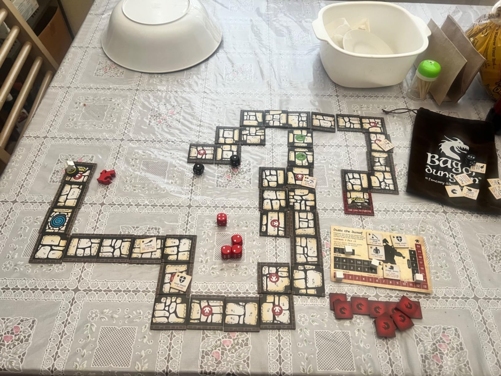 Bag of Dungeon - Fantasy Adventure Board Game for Families & RPG Fans | 1-4 Players, Ages 7+ | Classic Dungeon Crawler | Portable Tabletop RPG with Endless Replayability customer photo 1