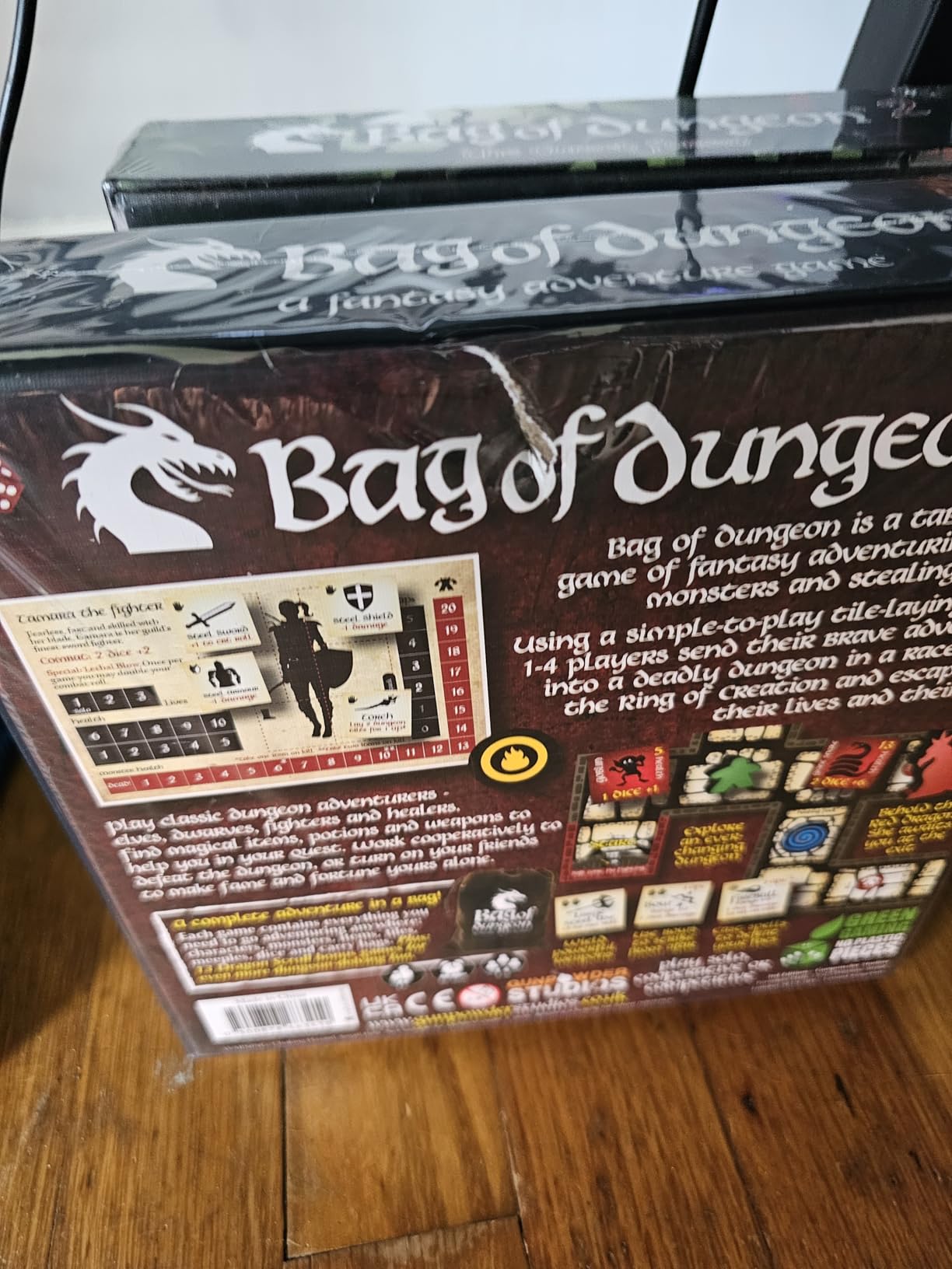 Bag of Dungeon - Fantasy Adventure Board Game for Families & RPG Fans | 1-4 Players, Ages 7+ | Classic Dungeon Crawler | Portable Tabletop RPG with Endless Replayability customer photo 2