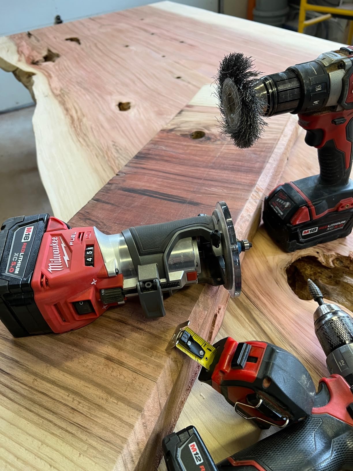 Milwaukee's Cordless Compact Router,18.0 Voltage customer photo 1