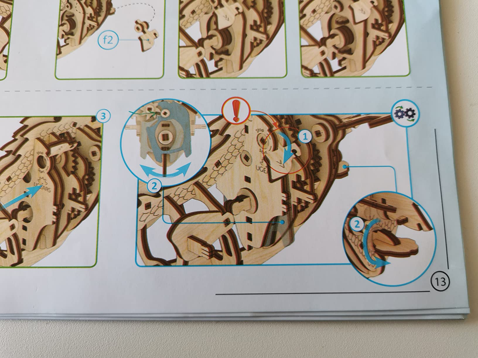 Ugears Wooden 3D Puzzles for Adults - Butterfly Puzzle Mechanical Model Kit - 3D Wood Puzzles Adult Automaton - Kinetic Sculpture Models for Adults to Build Butterfly Kit DIY Miniature Kit - 161 Pcs customer photo 1