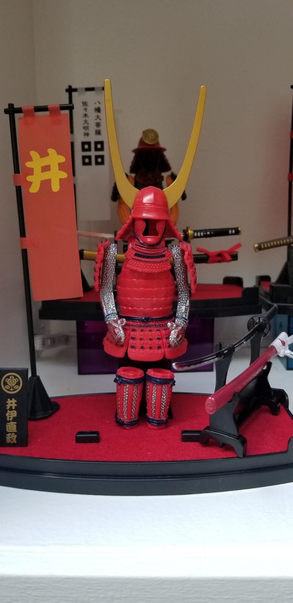 MEISTER JAPAN Imagawa Yoshimoto Samurai Armor Figurine 1/10 Scale Display customer photo 1