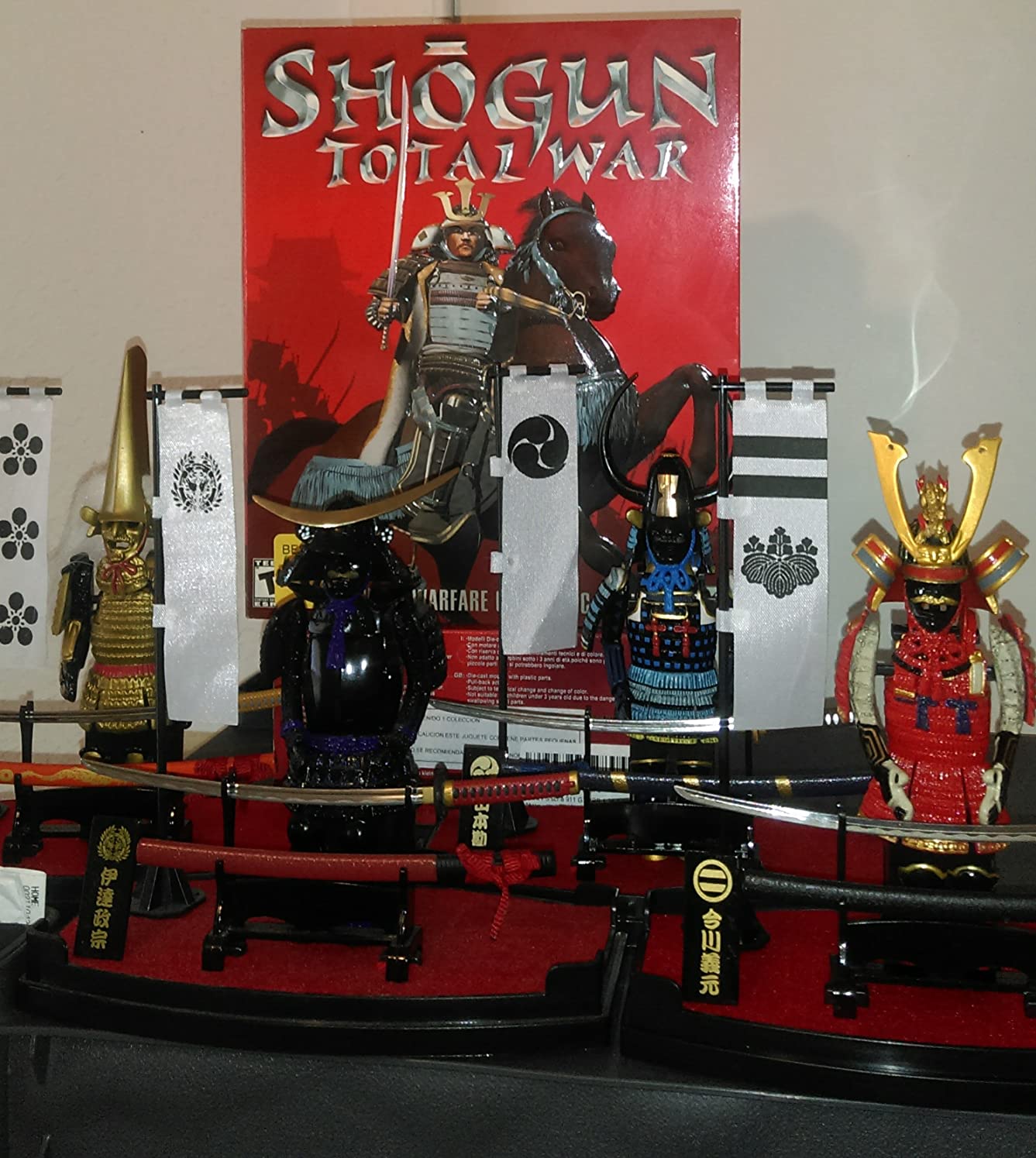 MEISTER JAPAN Imagawa Yoshimoto Samurai Armor Figurine 1/10 Scale Display customer photo 2