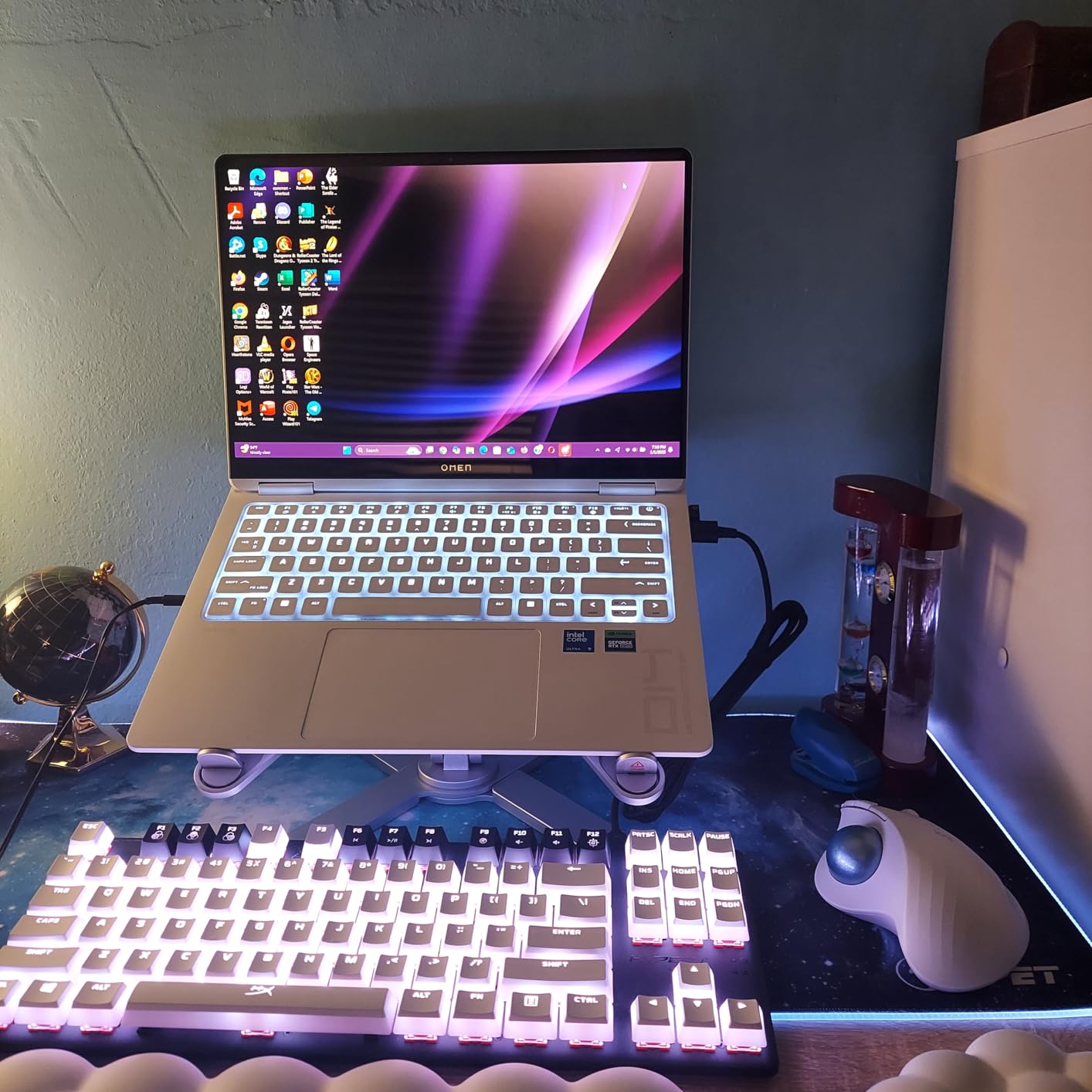 HyperX Alloy Origins Core - Tenkeyless Mechanical Gaming Keyboard, Software Controlled Light & Macro Customization, Compact Form Factor, RGB LED Backlit, Linear HyperX Red Switch, Black customer photo 1
