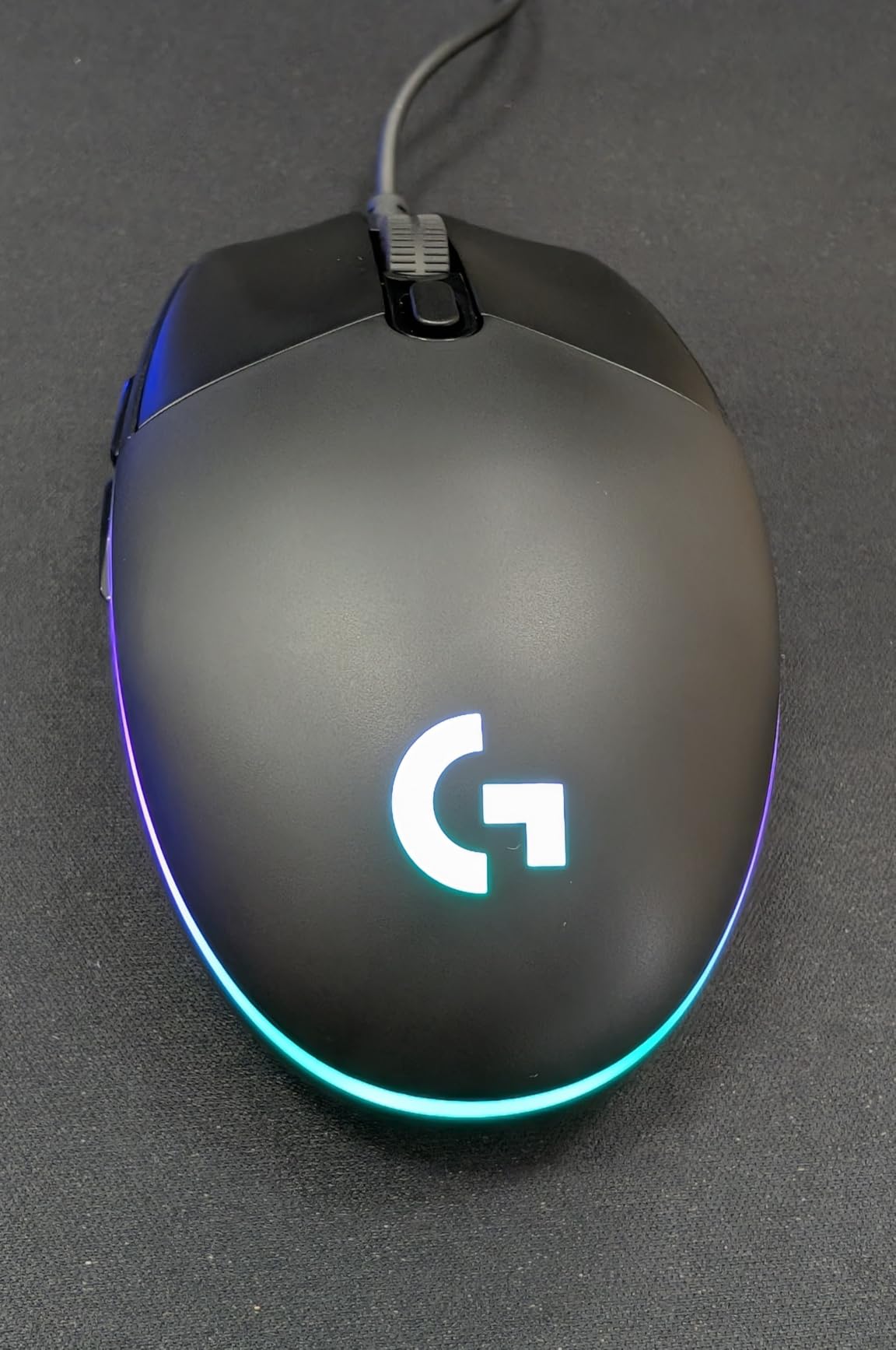 Logitech G203 Wired Gaming Mouse - White | LIGHTSYNC RGB, On-Board Memory, 6 Programmable Buttons, Compatible with PC/Mac customer photo 1
