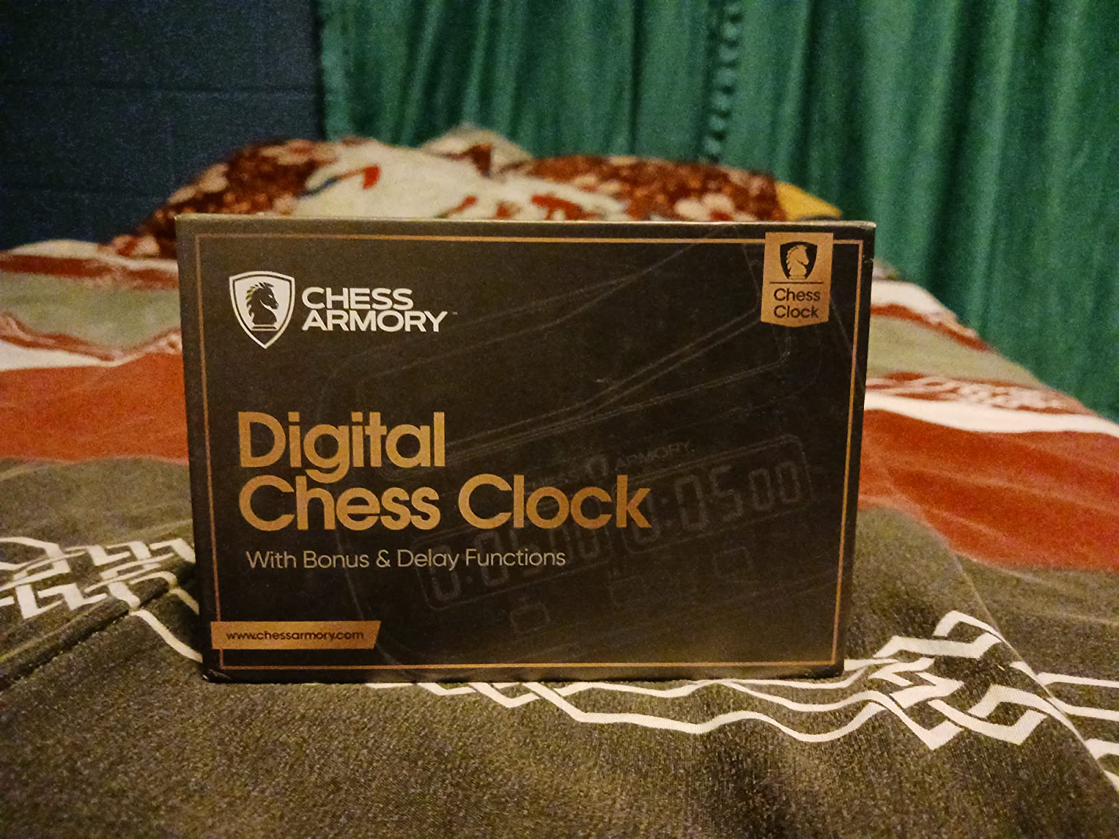 Chess Armory Digital Chess Clock - Portable Timer with Tournament and Bonus Time Features customer photo 2