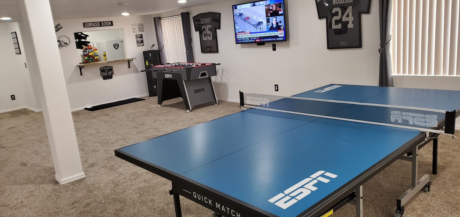 Hall of Games Foosball Tables Multiple Styles, Soccer with Durable & Stylish Designs with Tabletop Sports Soccer Balls, Perfect for Family Game Rooms | Multiple Styles customer photo 1