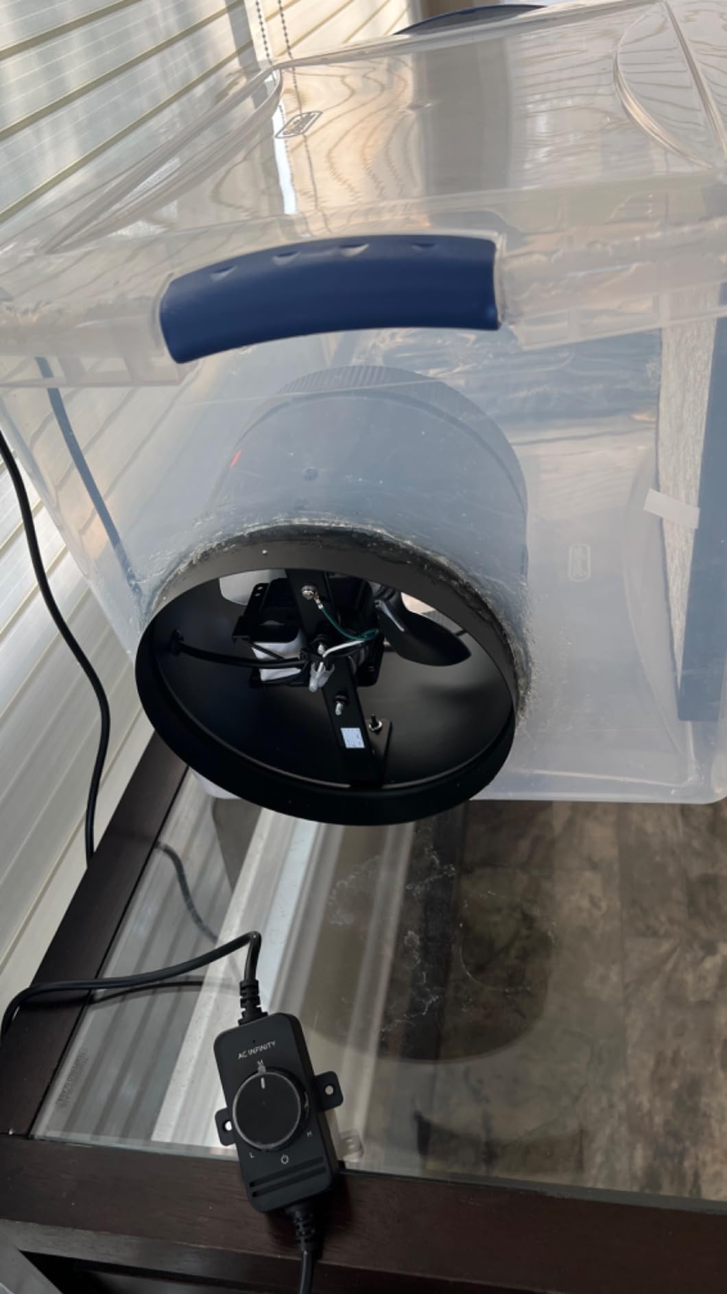 AC Infinity RAXIAL S6, Inline Booster Duct Fan 6