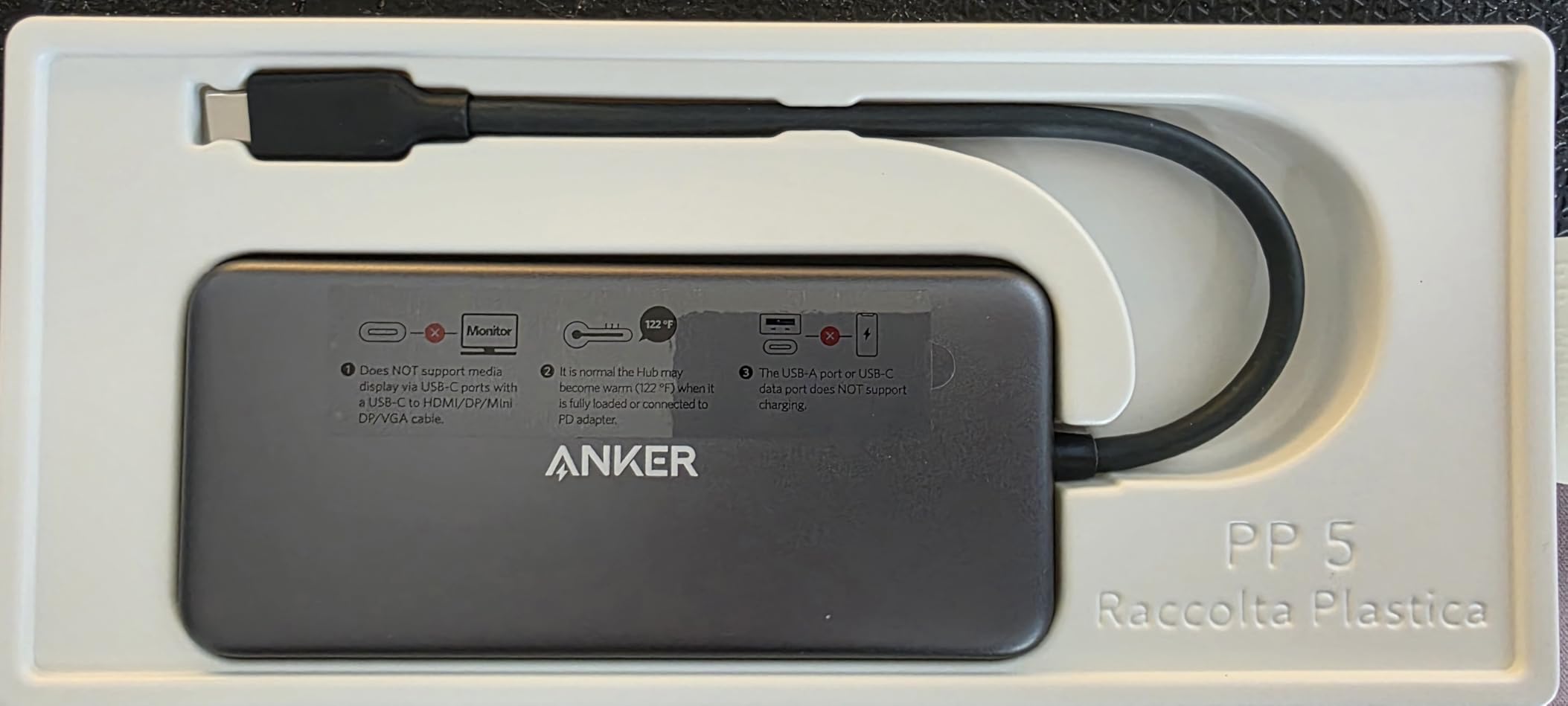 Anker USB C Hub, 7-in-1 Multi-Port USBC Hub with 4K HDMI customer photo 2