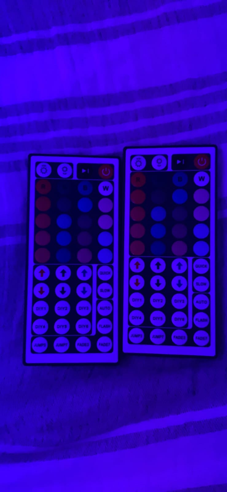 44 Key RGB LED Strip Light Remote Controller Wireless Dimmer IR Remote Control, for SMD 5050 3528 2835 RGB LED Light Strip - 2 Pack customer photo 2